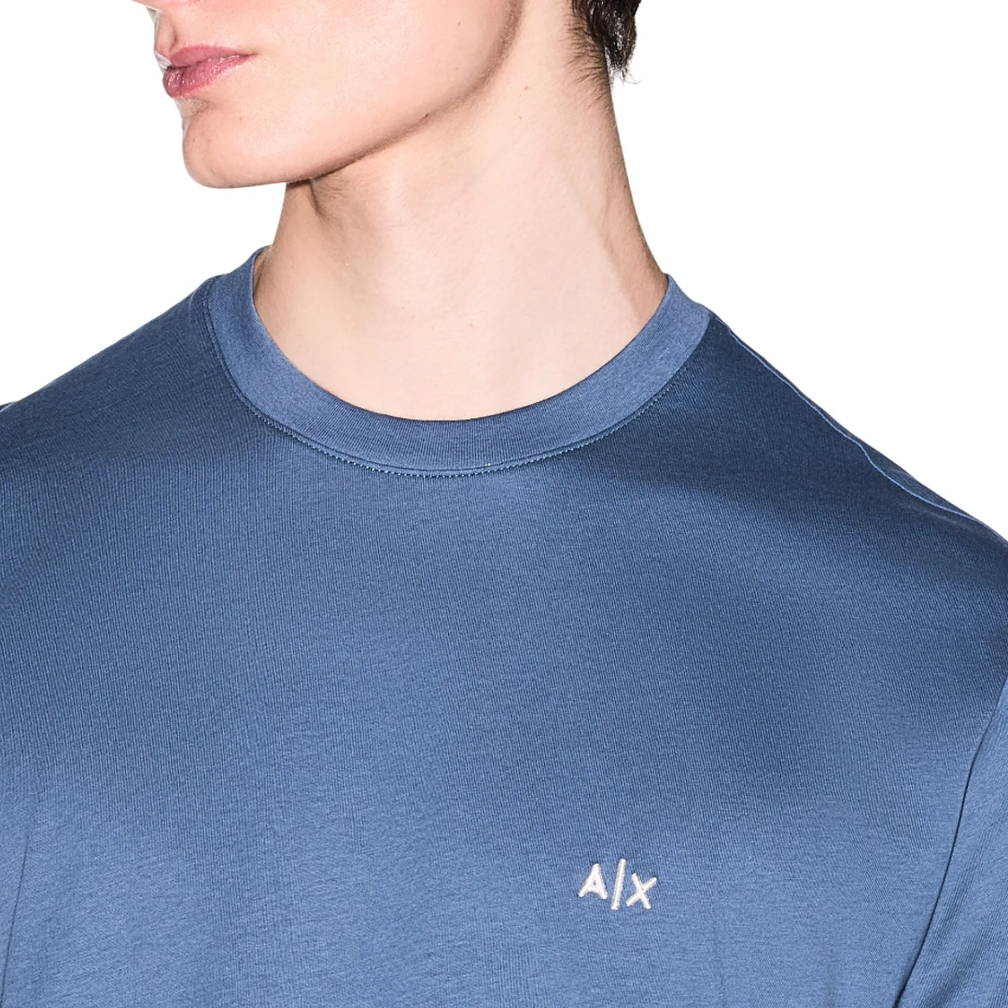 Armani Exchange B'T-Shirt' Light Blue Xm001568Af10358 178475