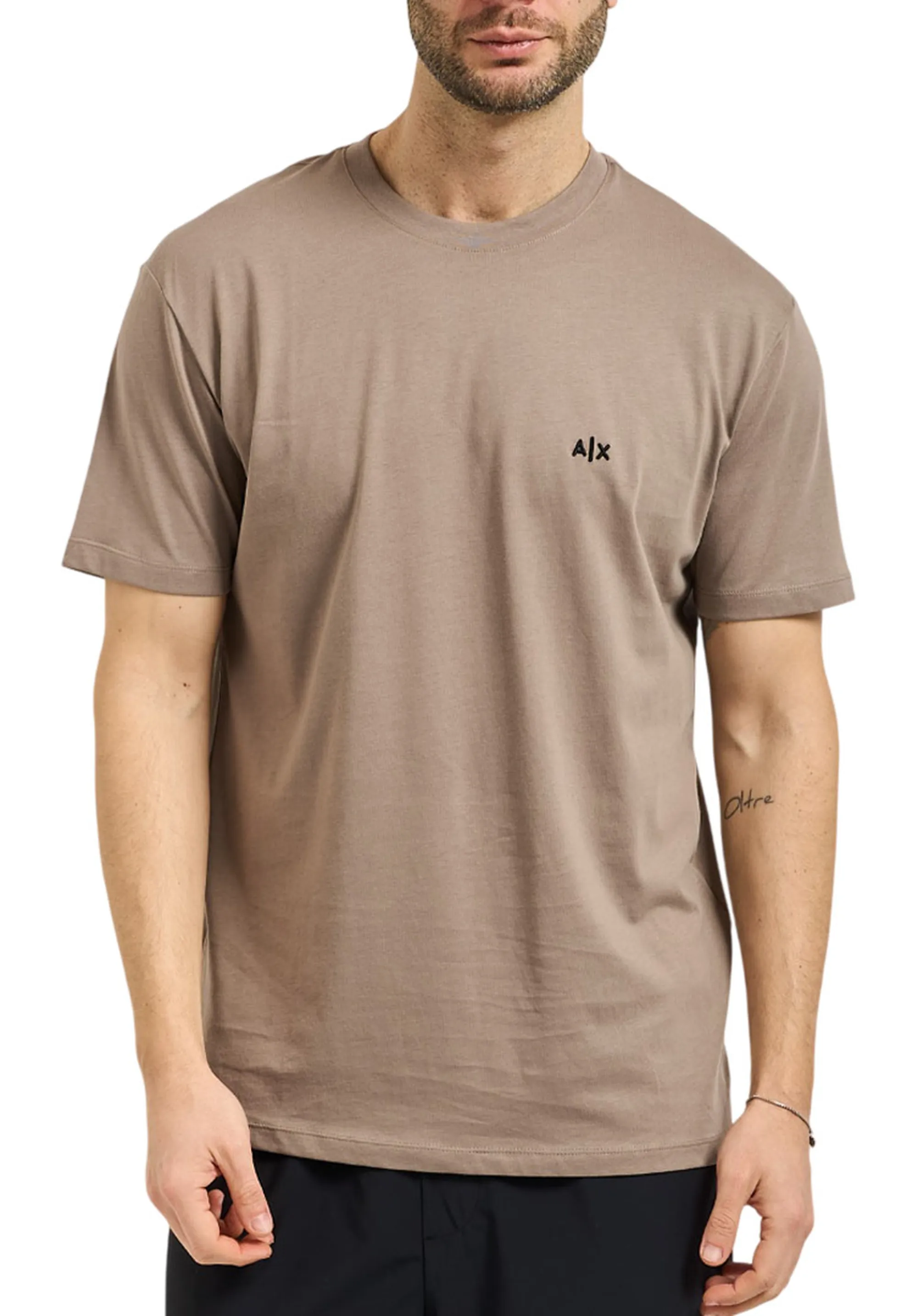 Armani Exchange B'T-Shirt' Beige Xm001568Af10358 178445