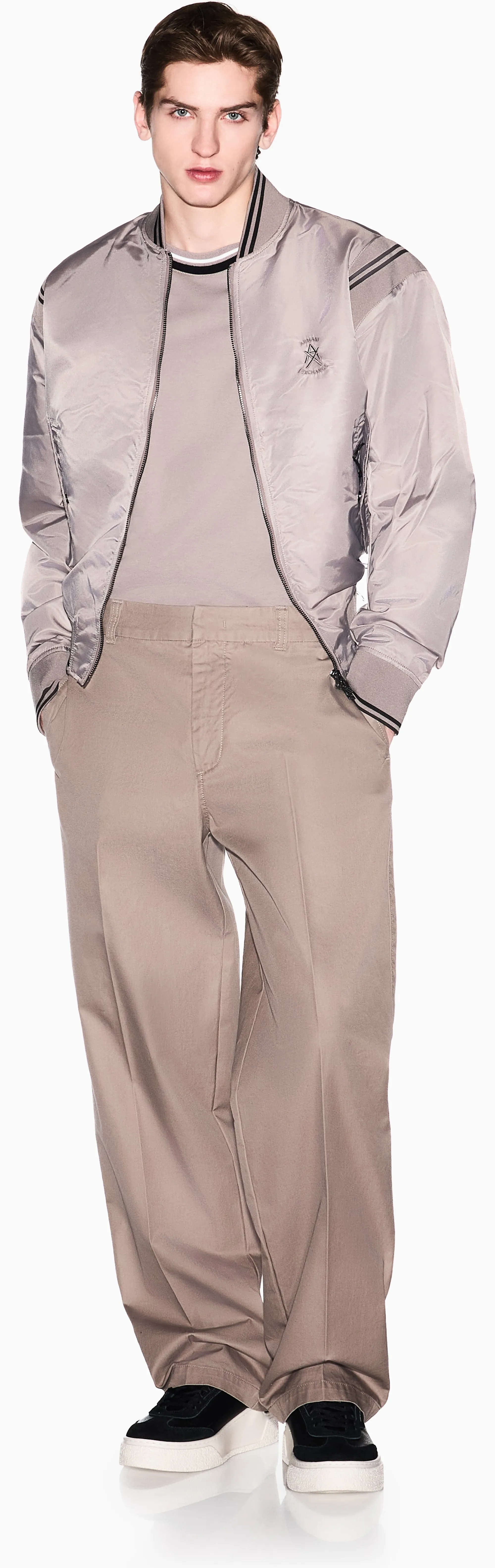 Armani Exchange T-Shirt Beige Xm001795Af10361 174770