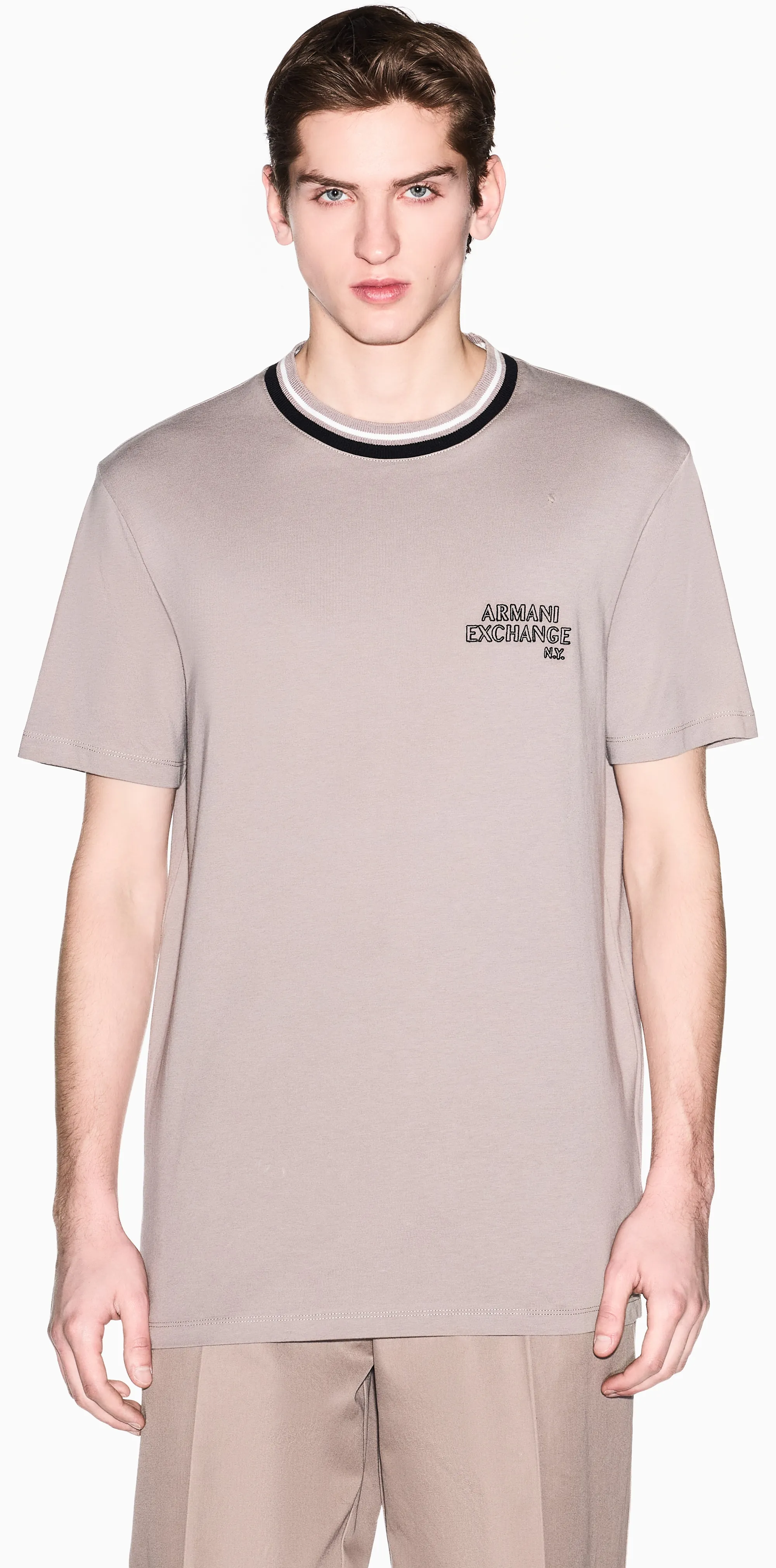 Armani Exchange T-Shirt Beige Xm001795Af10361 174772