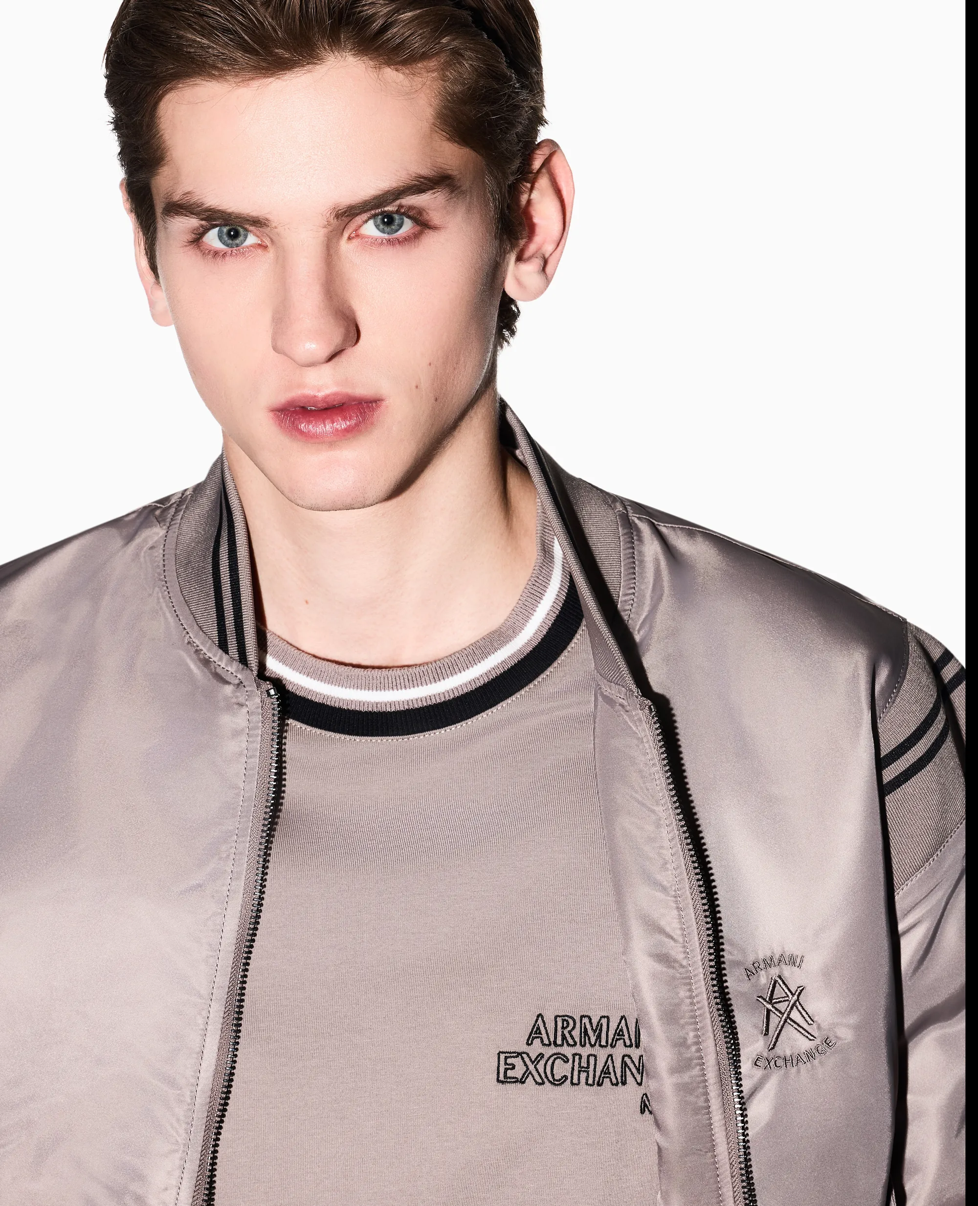 Armani Exchange T-Shirt Beige Xm001795Af10361 174773