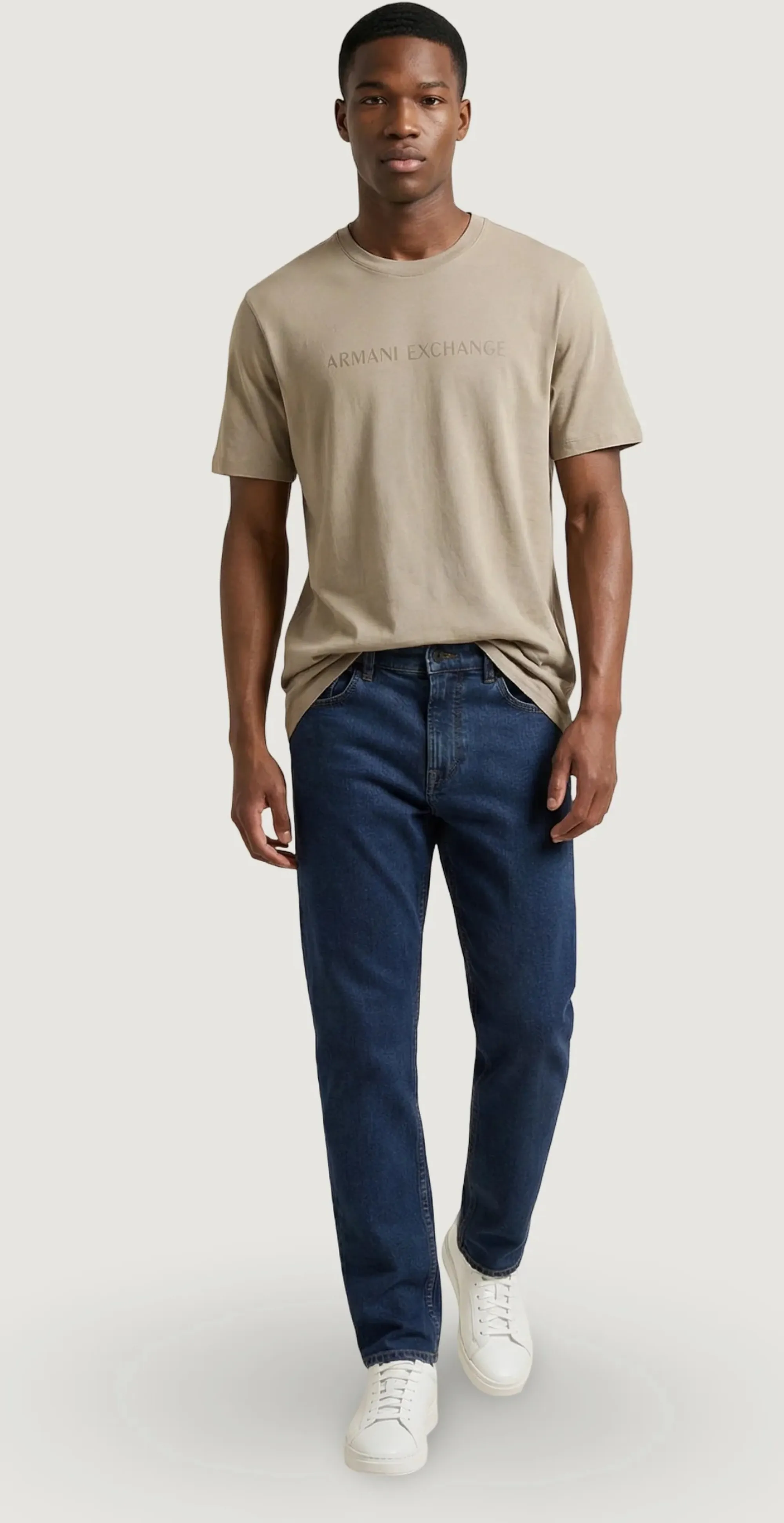 Armani Exchange T-Shirt Beige Xm002467Af10356 174995