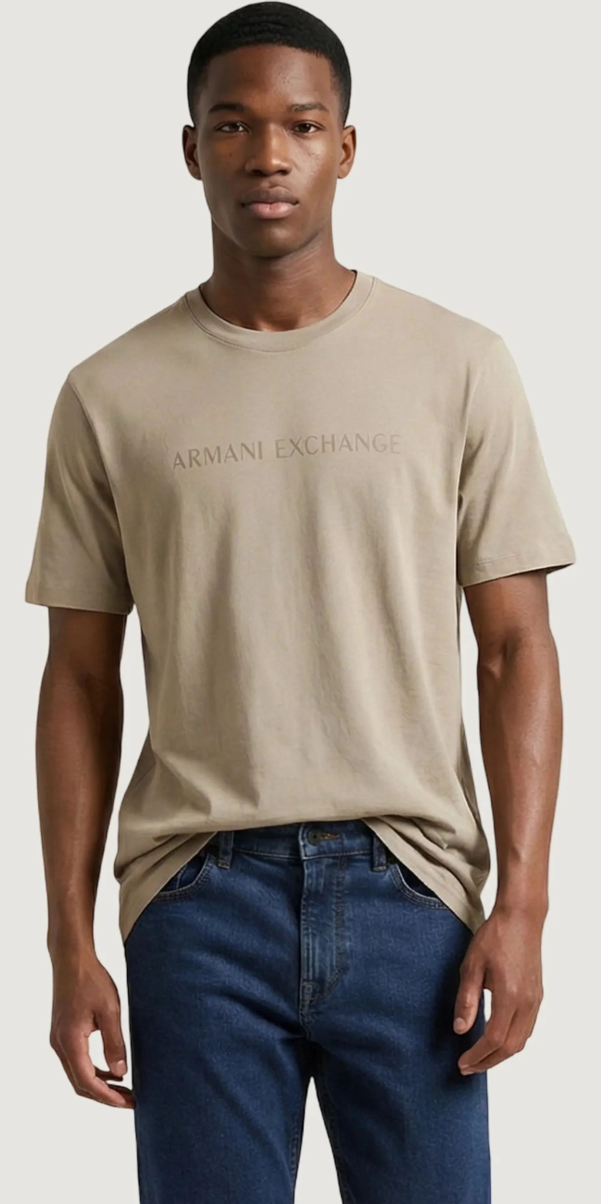 Armani Exchange T-Shirt Beige Xm002467Af10356 174996
