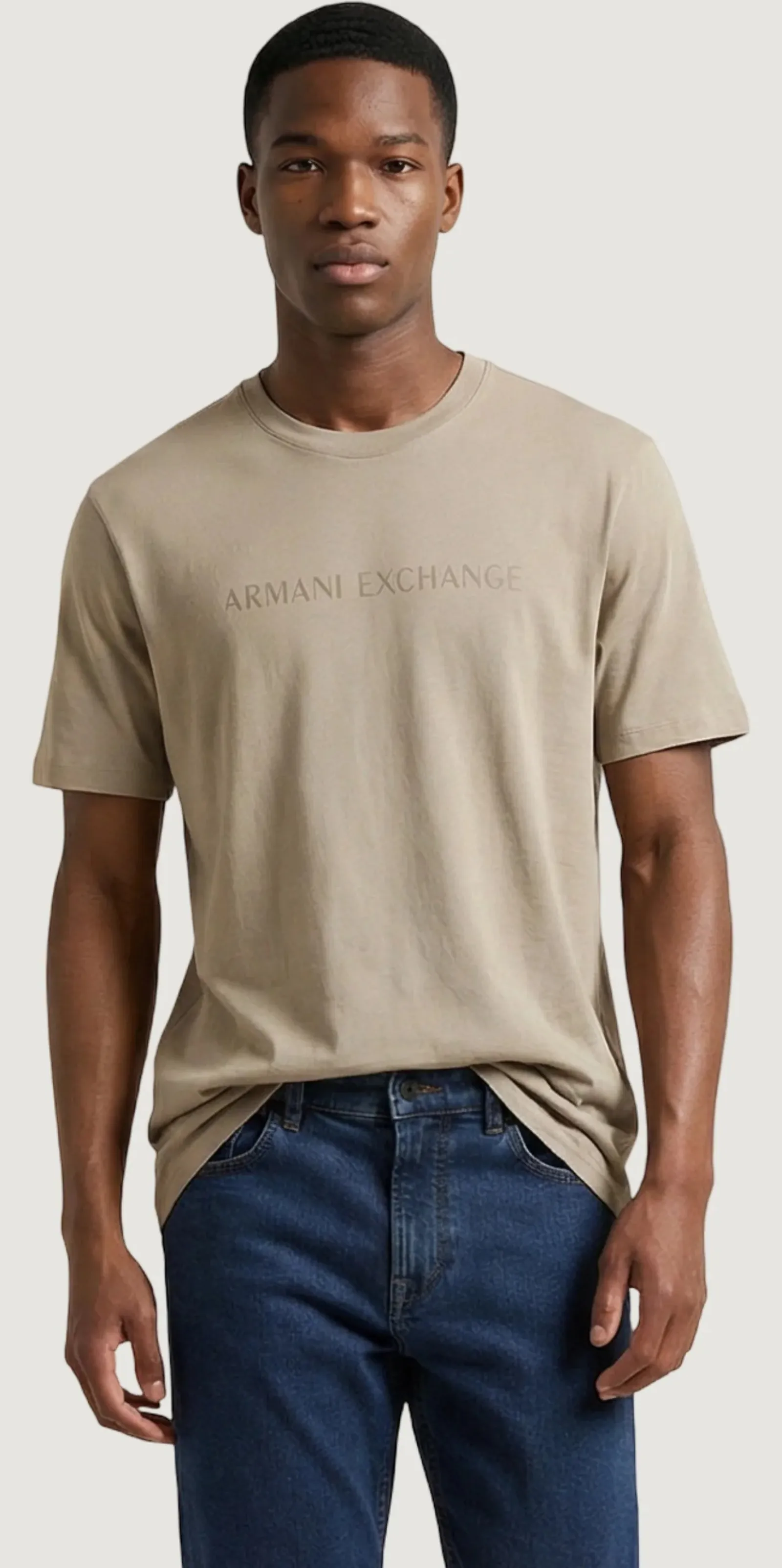 Armani Exchange T-Shirt Beige Xm002467Af10356 174996