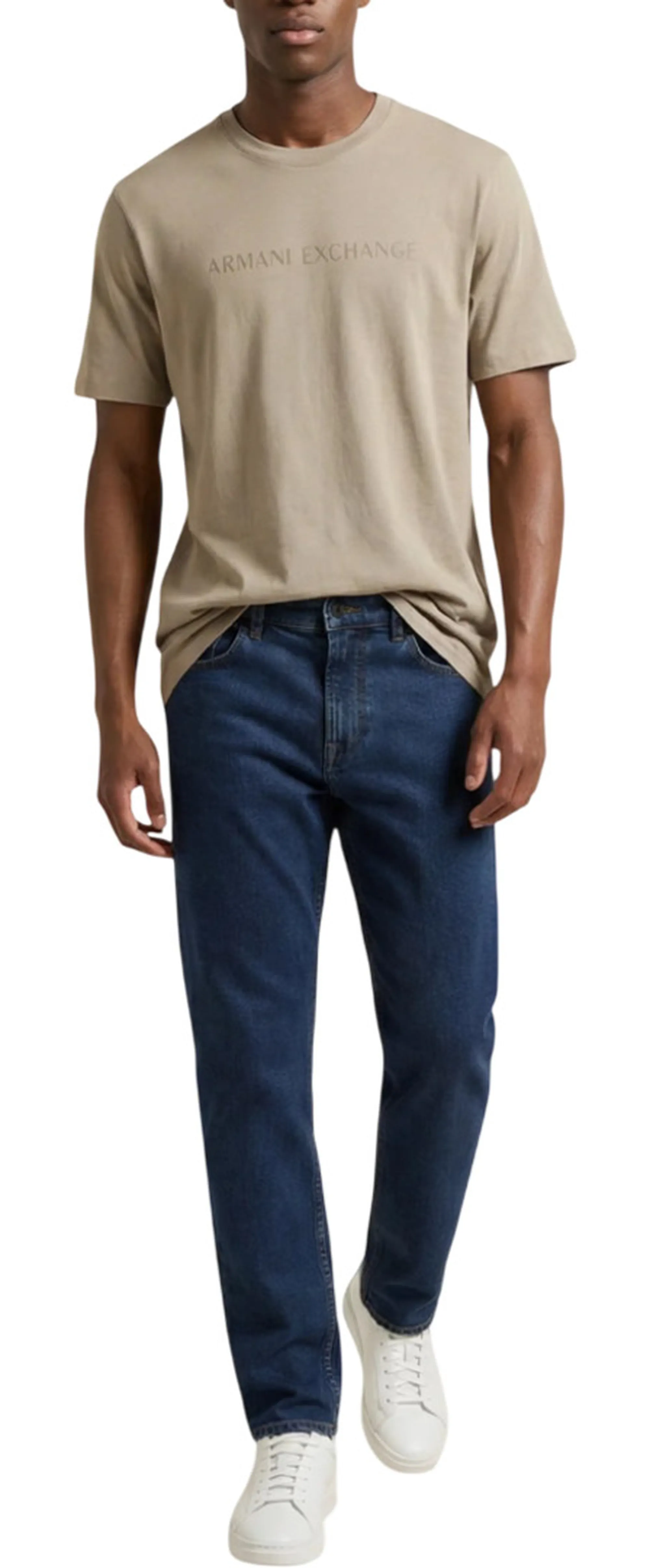 Armani Exchange B'T-Shirt' Beige Xm002467Af10356 178975