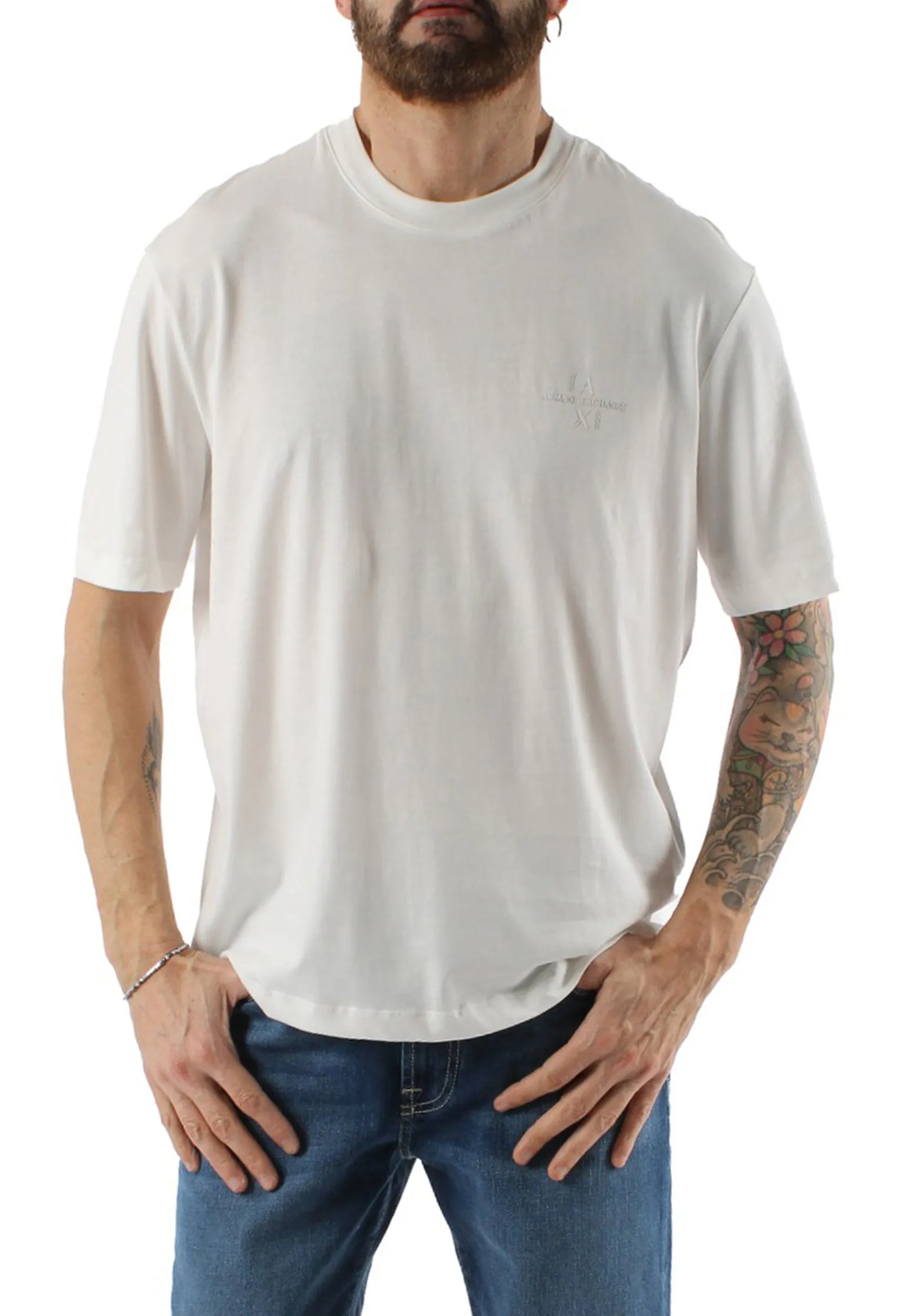 Armani Exchange T-Shirt Bianco Xm000763Af12308 144046