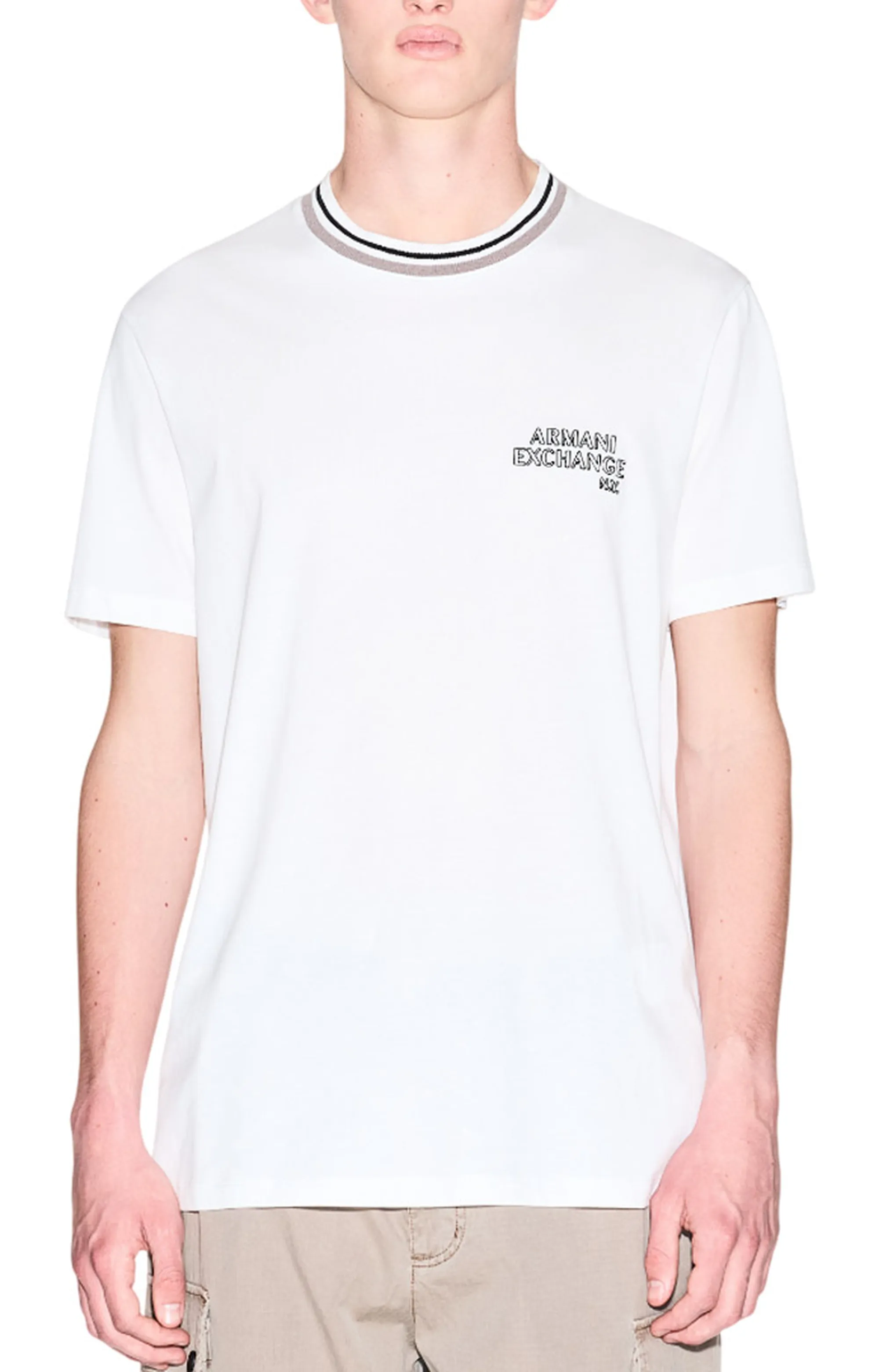 Armani Exchange B'T-Shirt' White Xm001795Af10361 178487