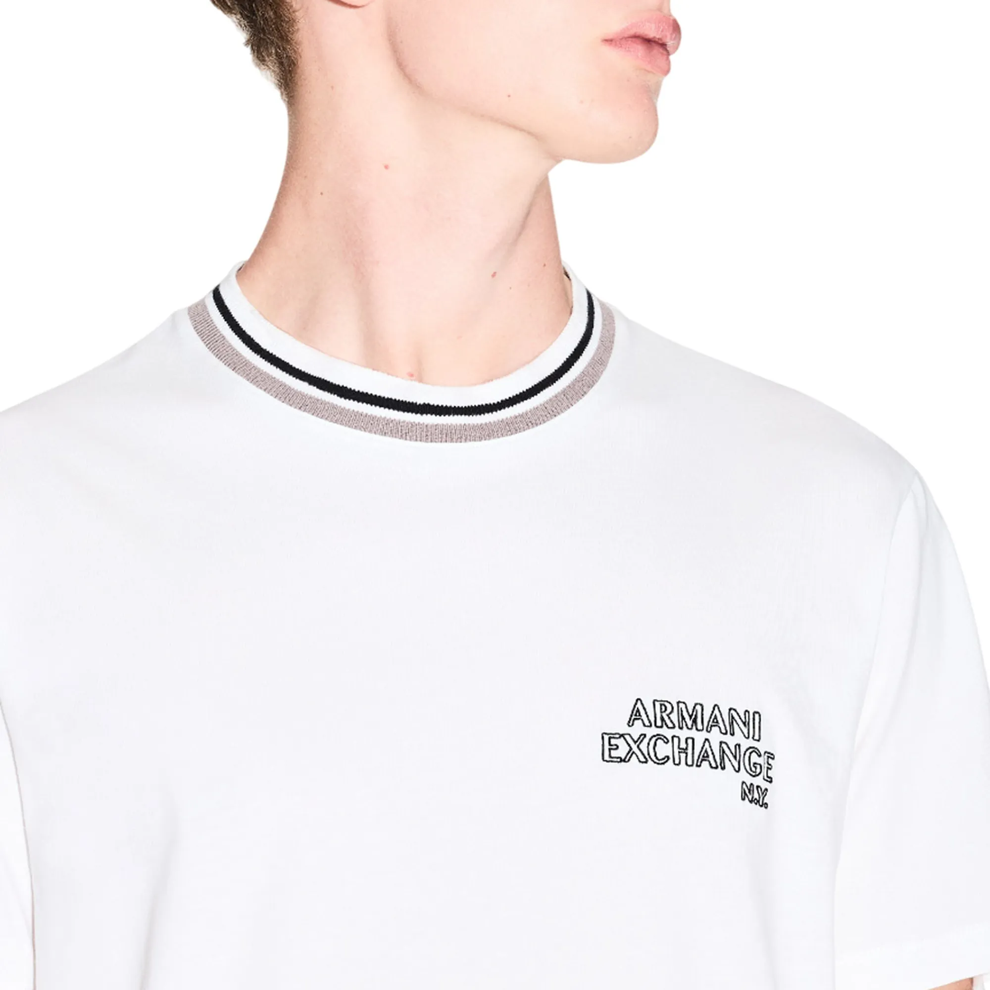 Armani Exchange B'T-Shirt' White Xm001795Af10361 178498