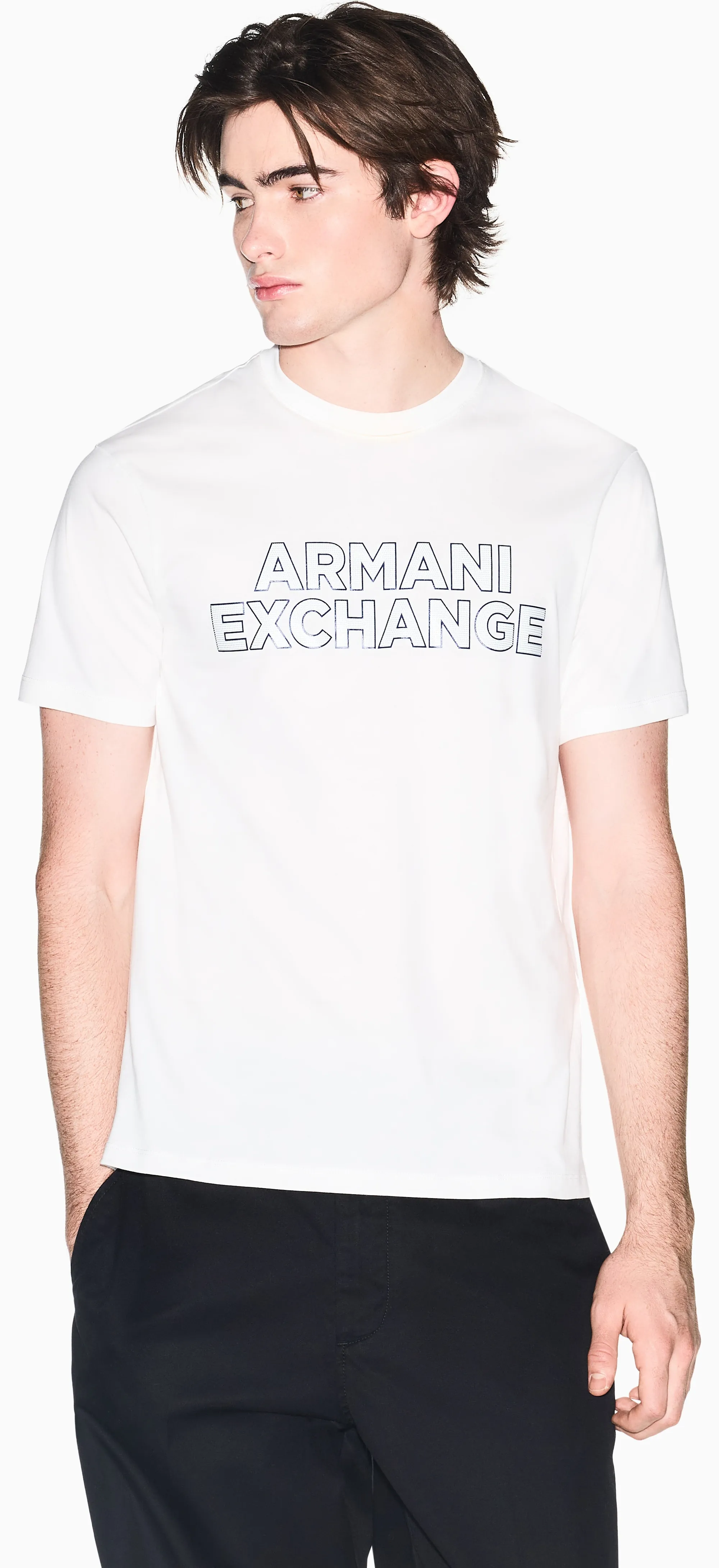 Armani Exchange T-Shirt Bianco Xm002413Af10361 175156
