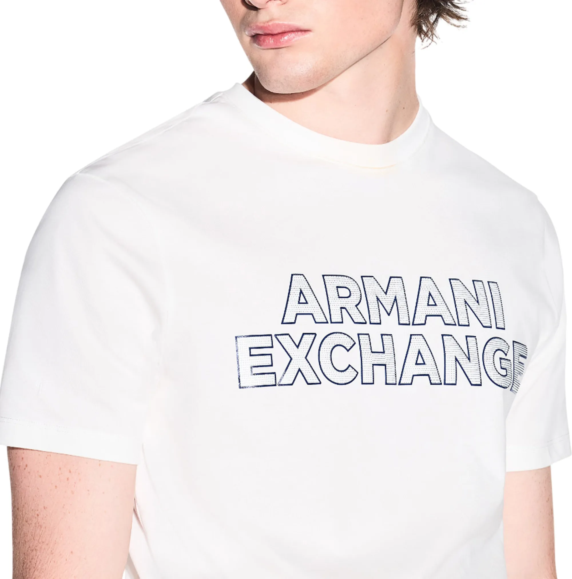 Armani Exchange B'T-Shirt' White Xm002413Af10361 178768