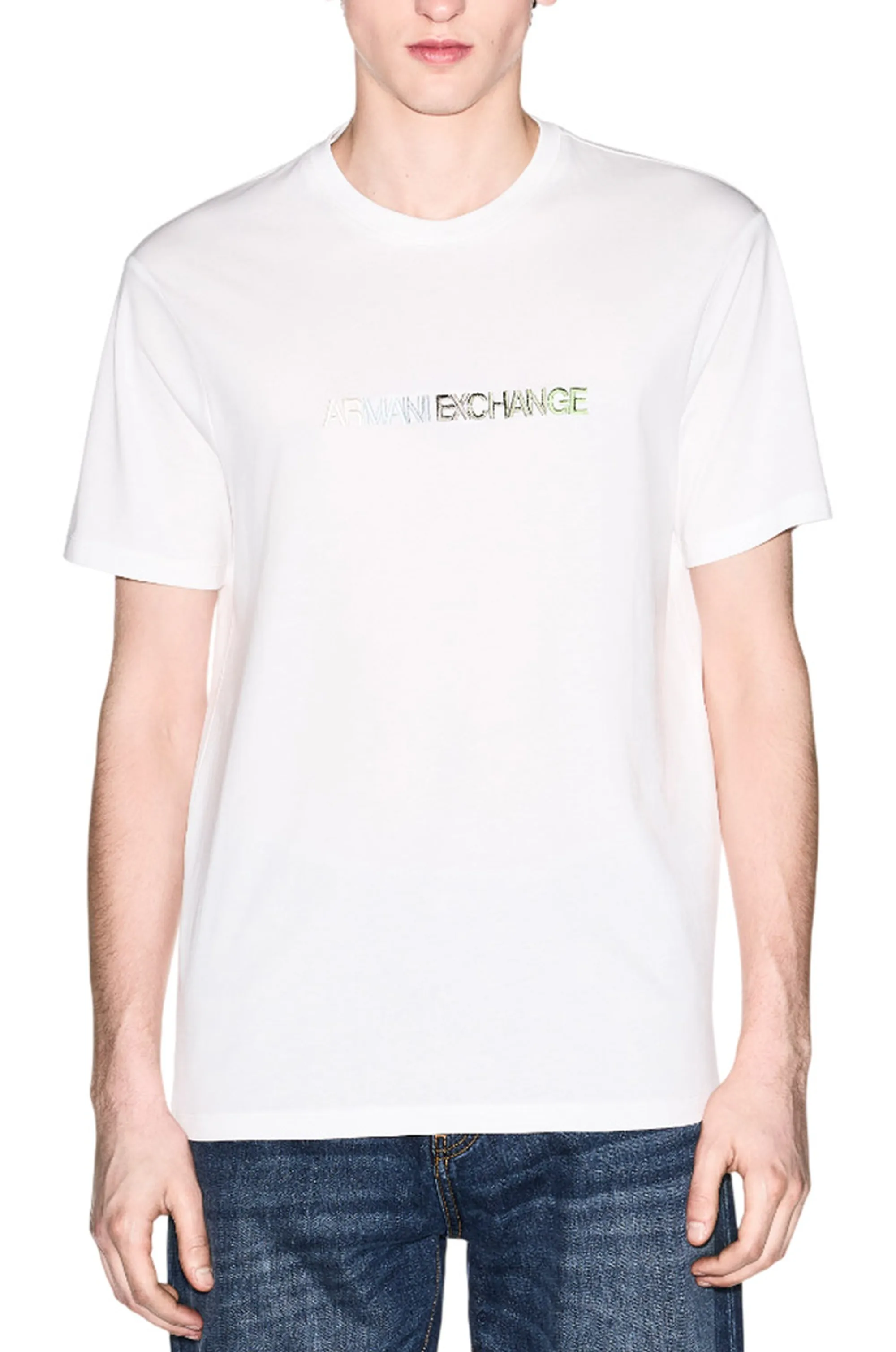 Armani Exchange B'T-Shirt' White Xm002785Af10358 179219