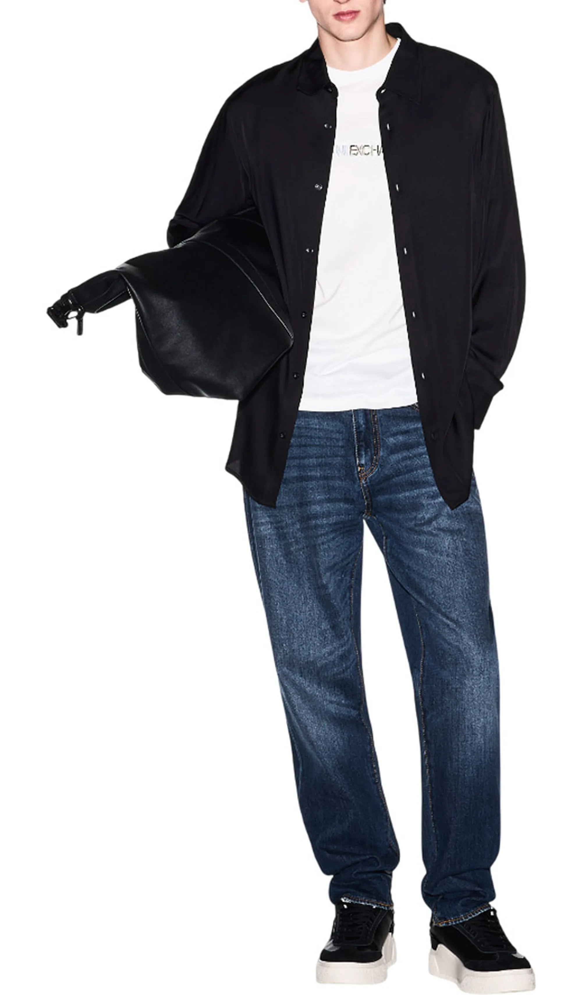 Armani Exchange B'T-Shirt' White Xm002785Af10358 179223