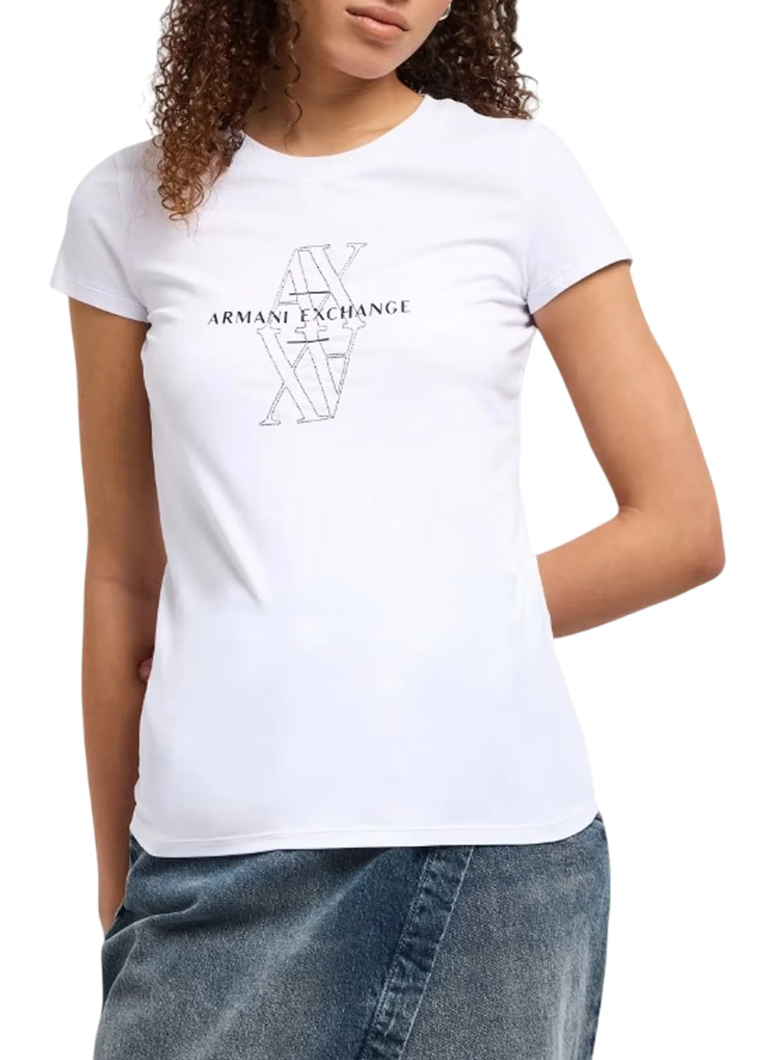 Armani Exchange T-Shirt Bianco Xw000512Af11929 143873