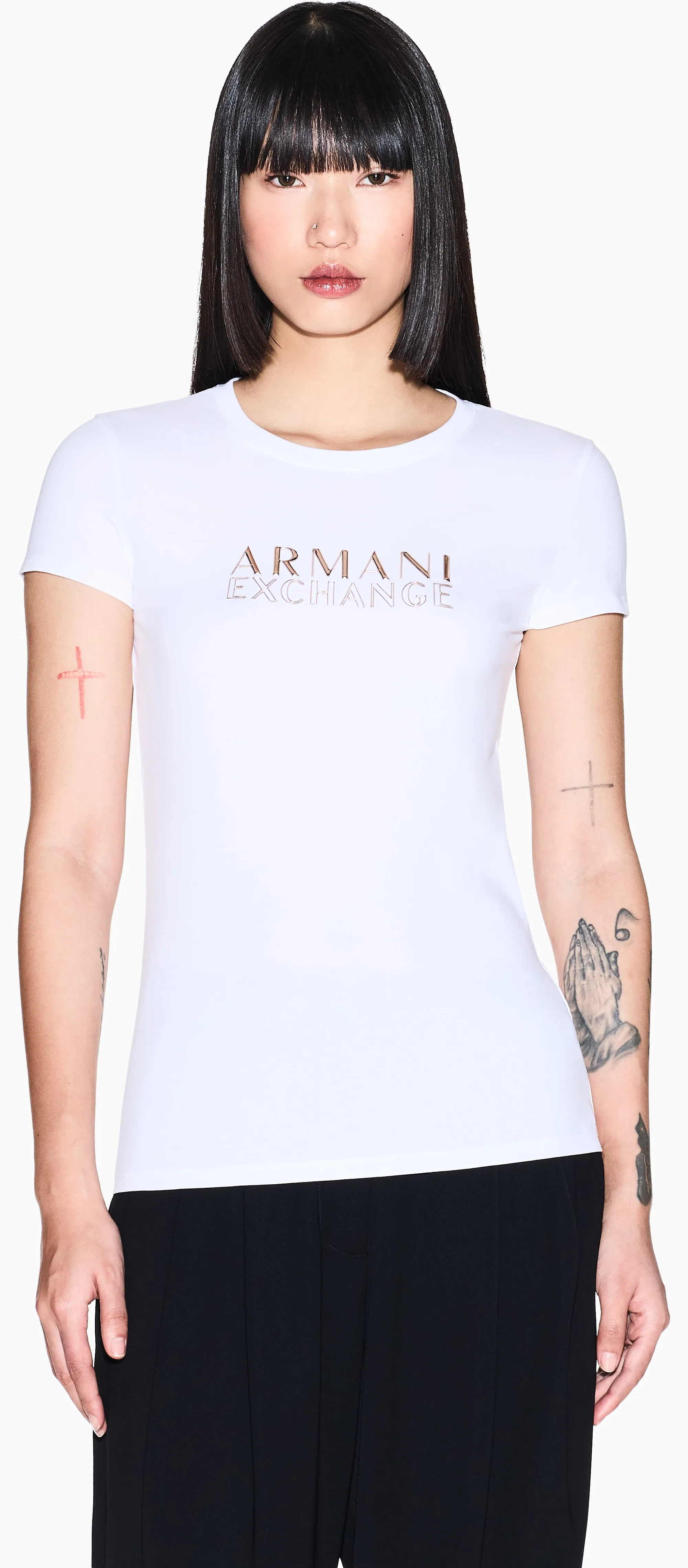 Armani Exchange T-Shirt Bianco Xw001837Af16294 175212