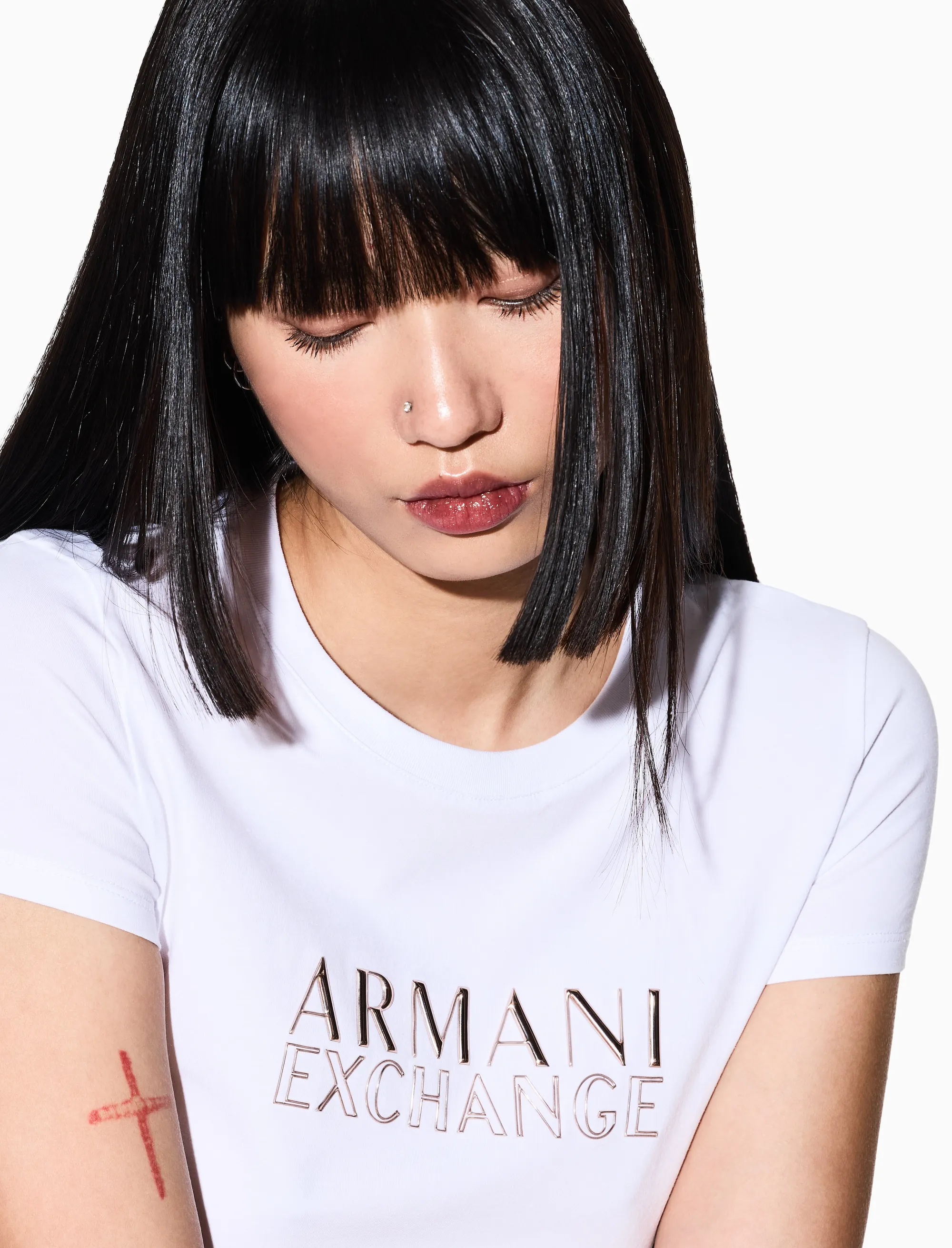 Armani Exchange T-Shirt Bianco Xw001837Af16294 175214