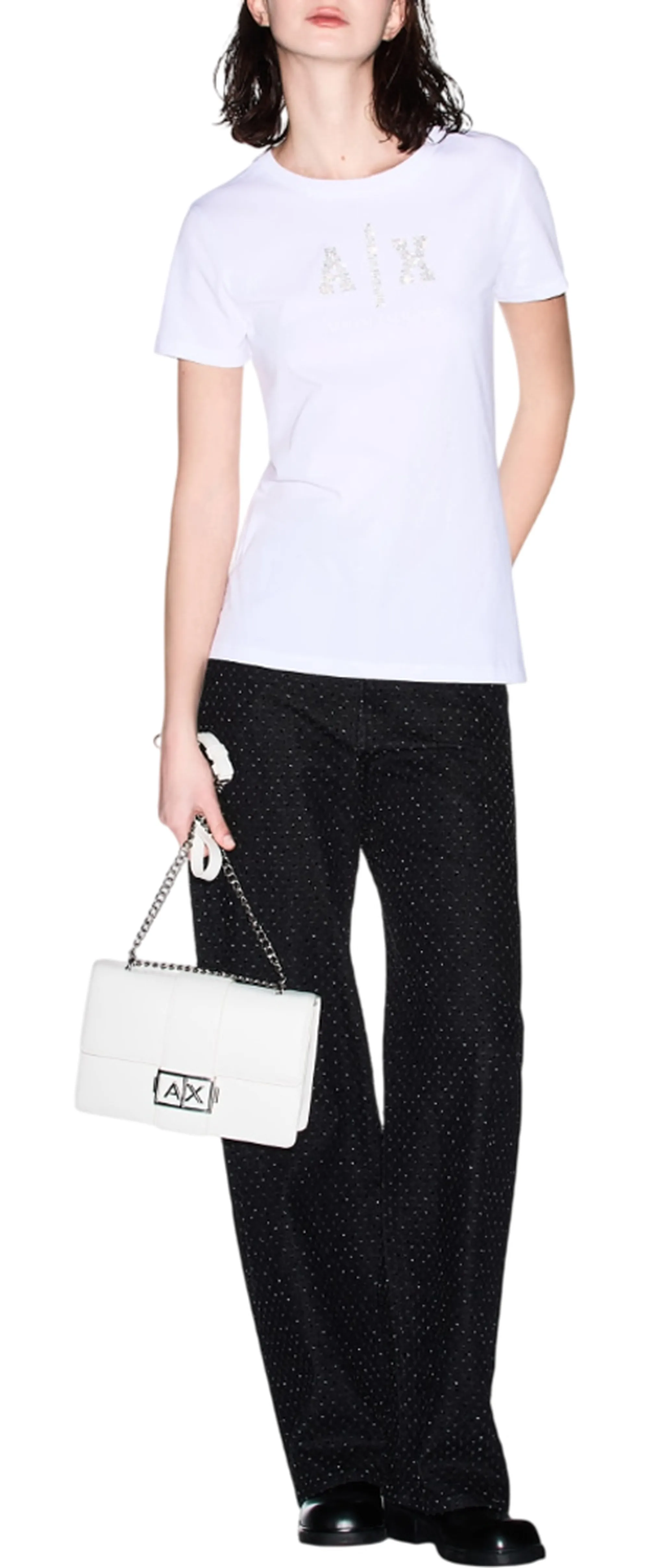 Armani Exchange T-Shirt Bianco Xw002348Af10356 175772