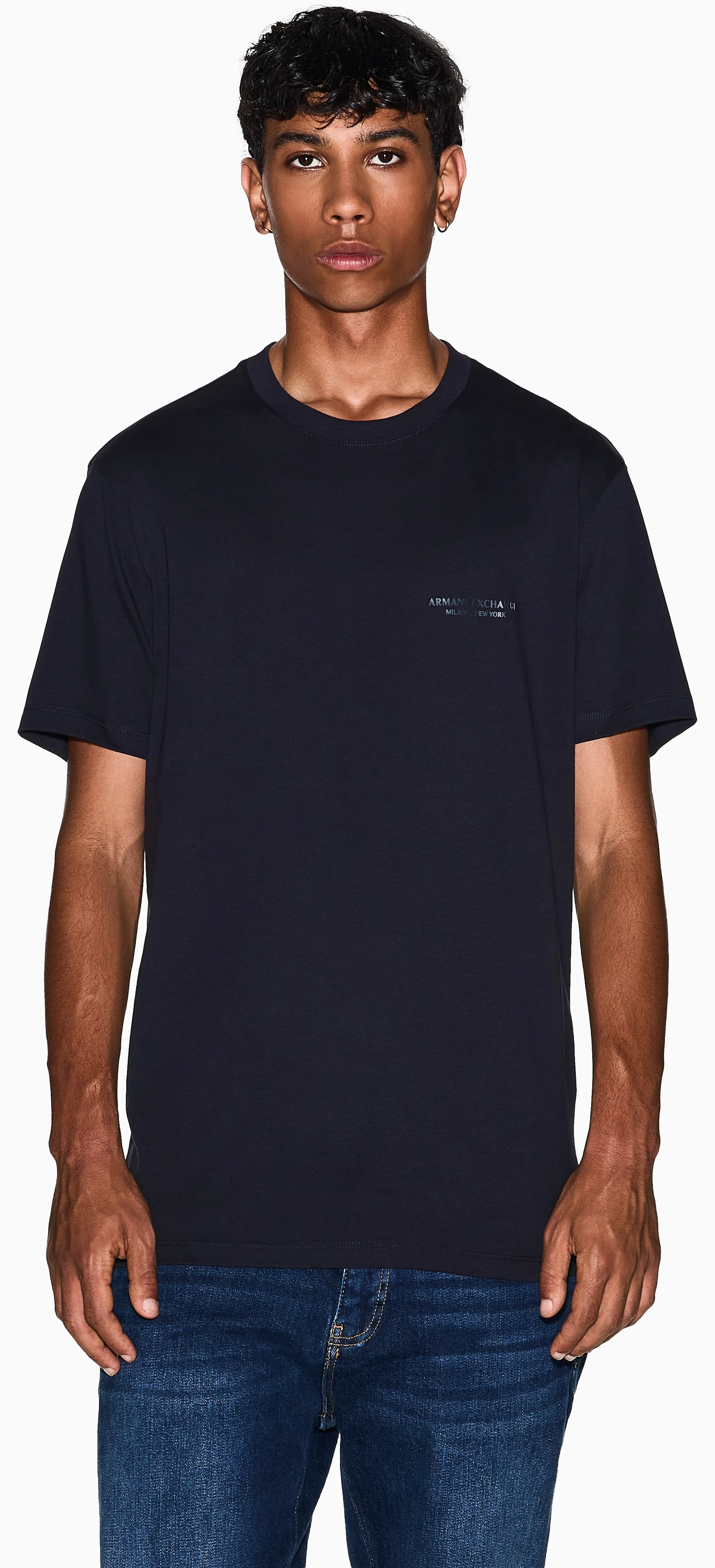 Armani Exchange T-Shirt Blu Xm001281Af10361 174712