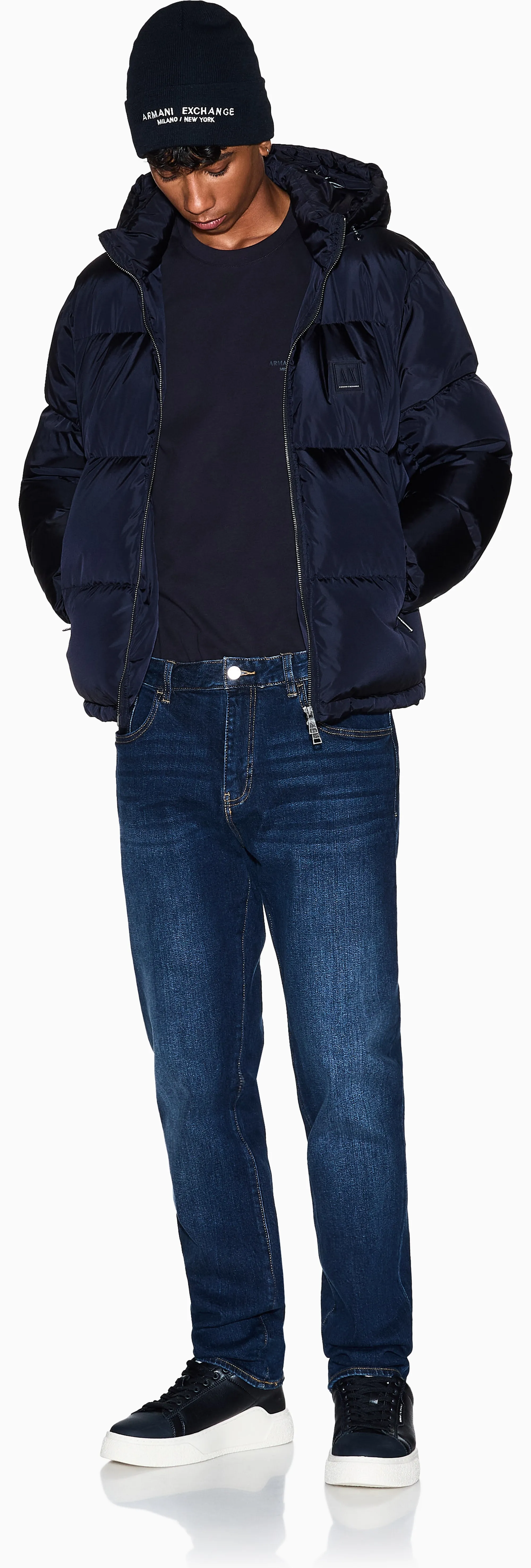 Armani Exchange T-Shirt Blu Xm001281Af10361 174713