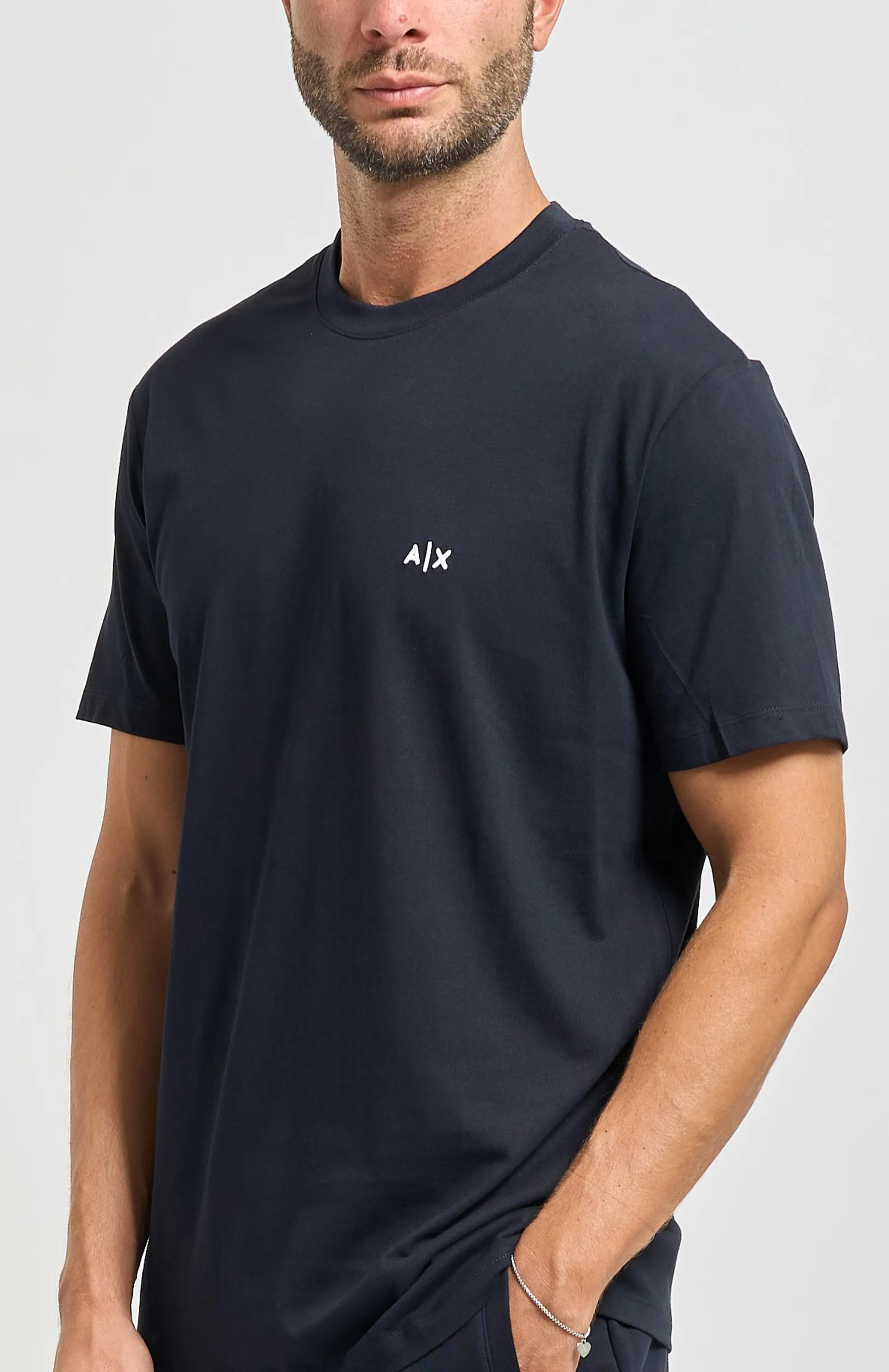 Armani Exchange T-Shirt Blu Xm001568Af10358 174758