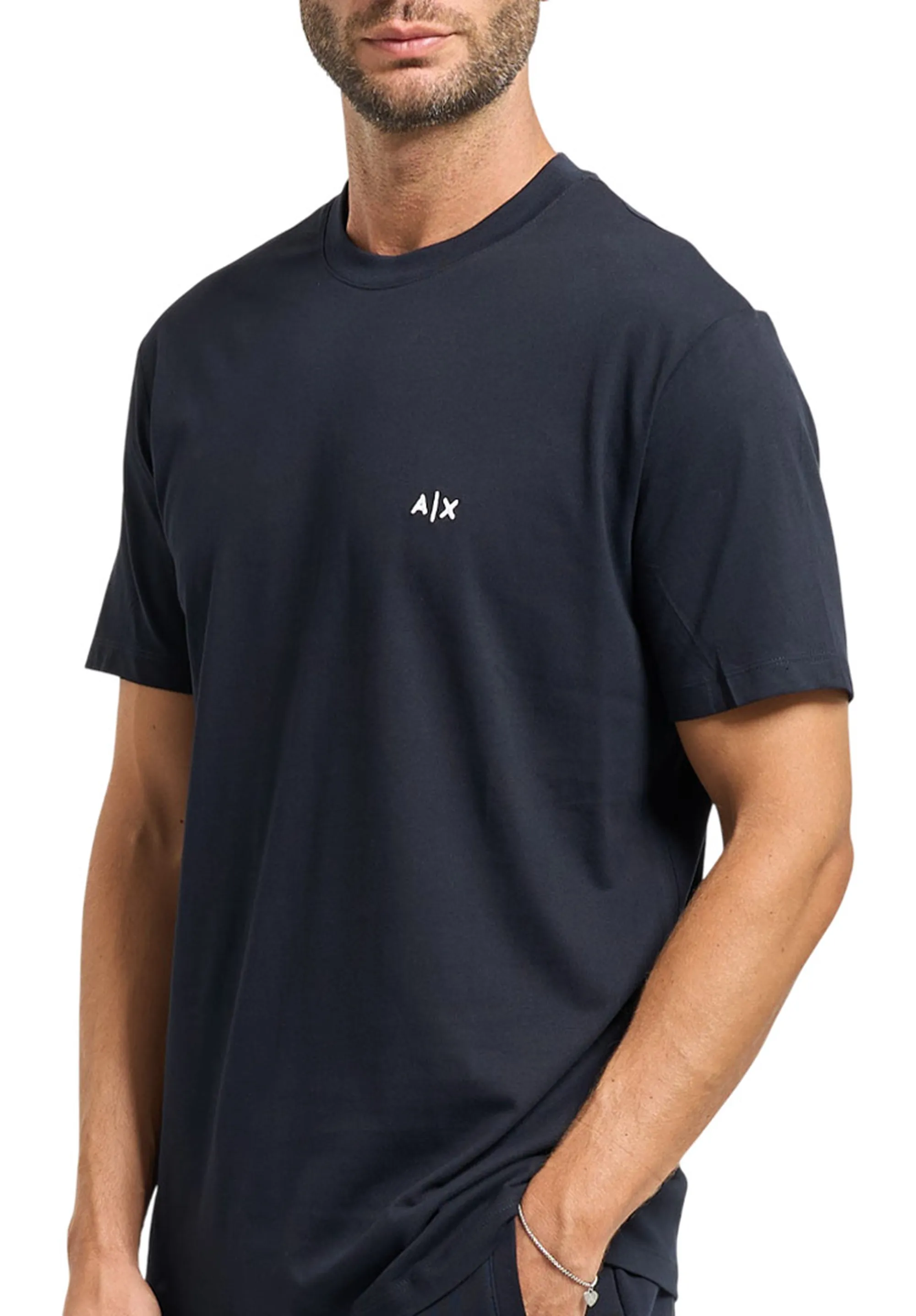 Armani Exchange B'T-Shirt' Blue Xm001568Af10358 178444