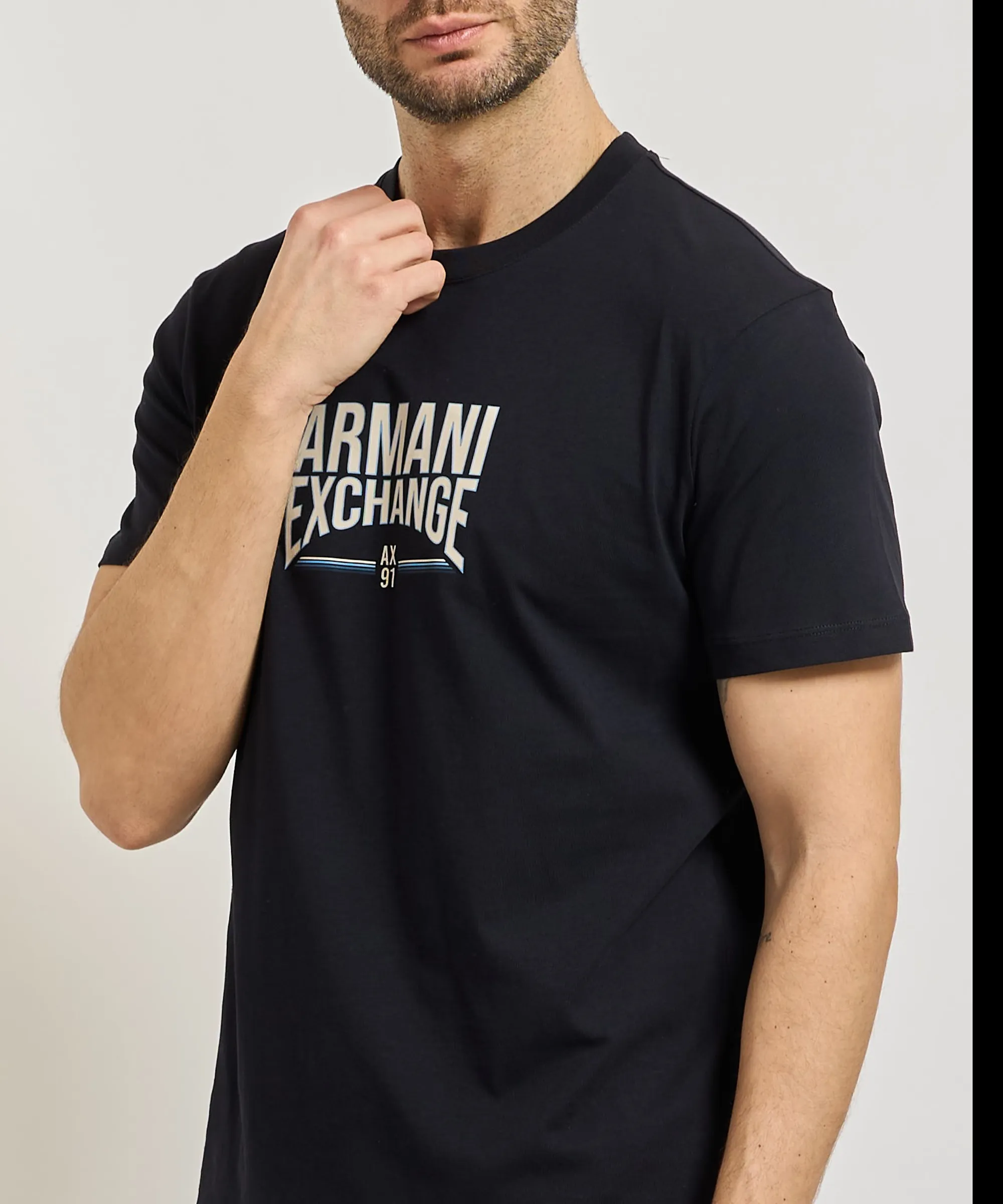 Armani Exchange T-Shirt Blu Xm002452Af10334 174970