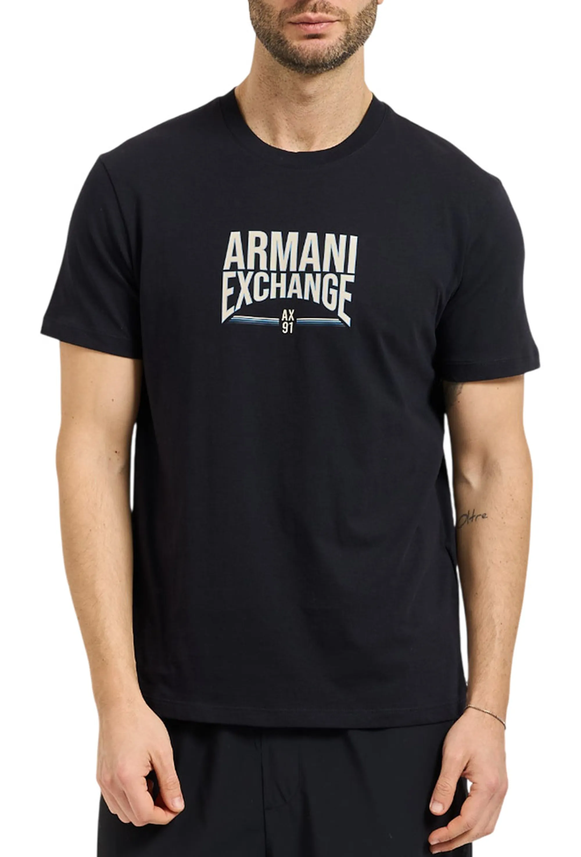 Armani Exchange B'T-Shirt' Blue Xm002452Af10334 178957
