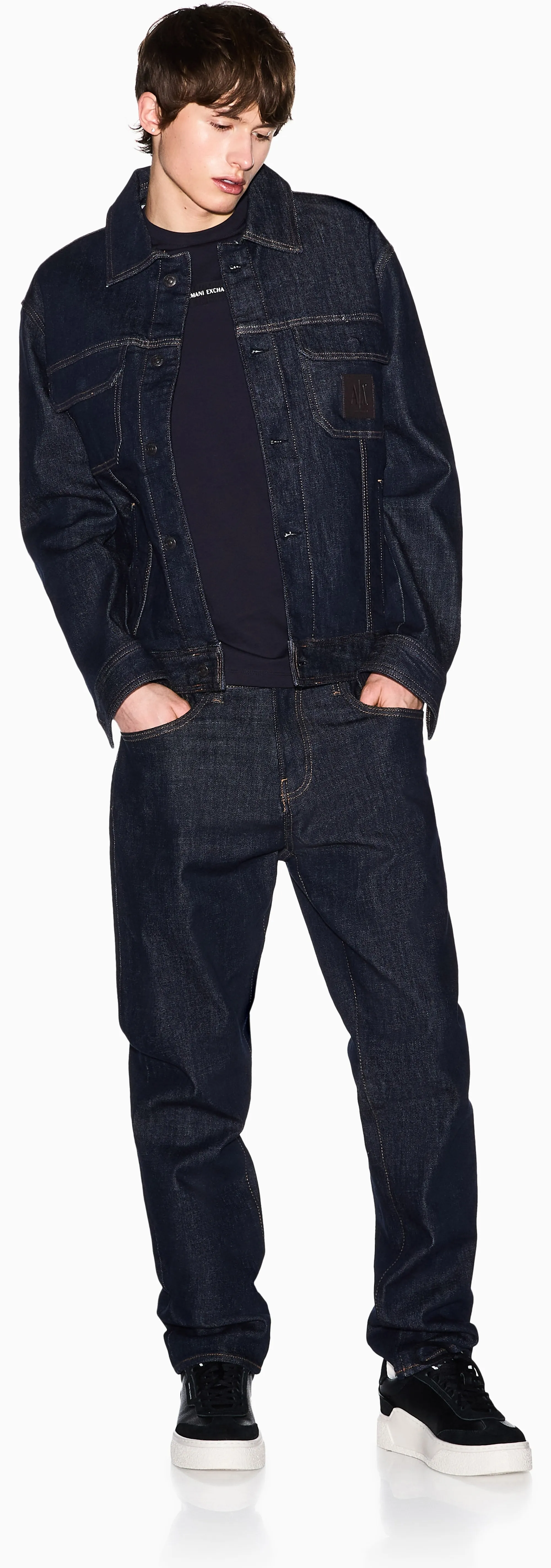 Armani Exchange T-Shirt Blu Xm002471Af10356 175002