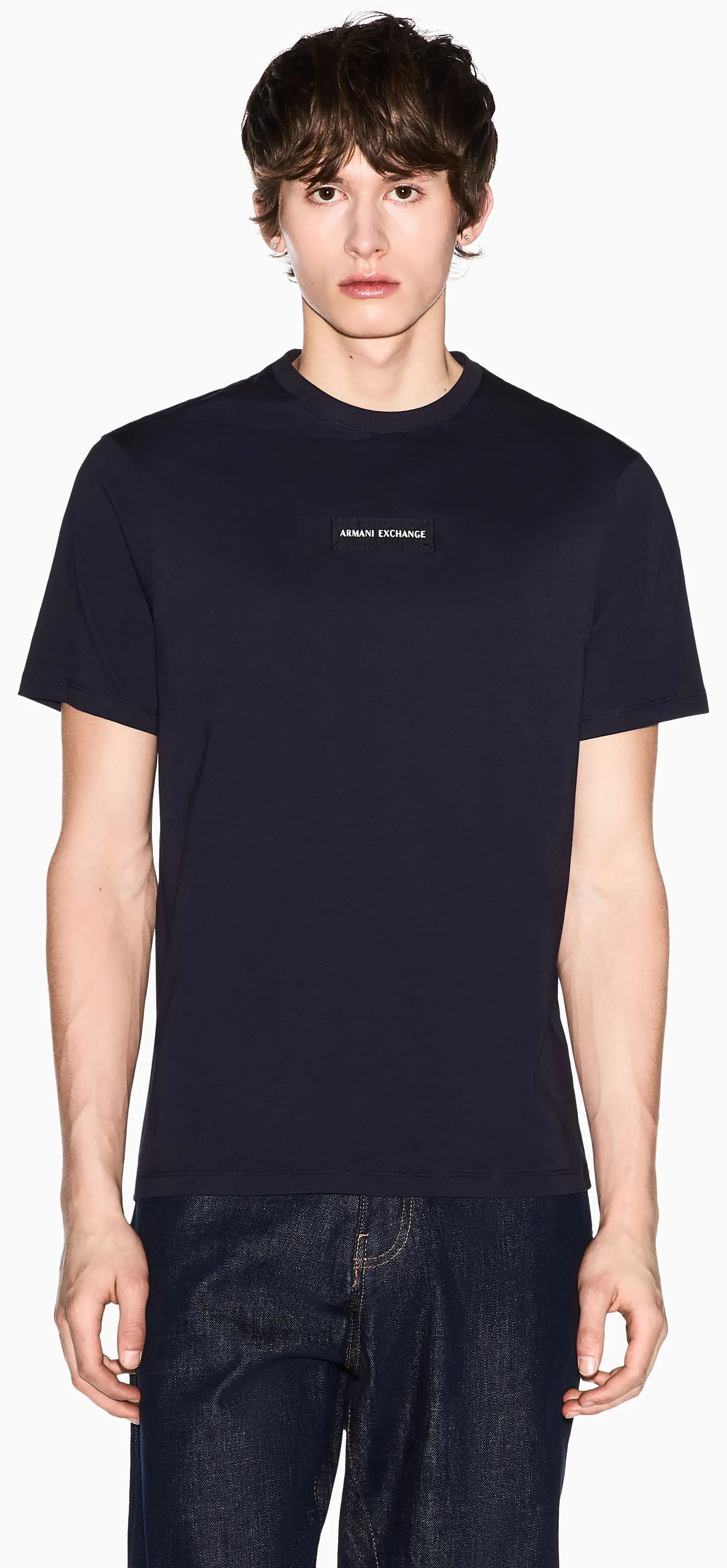 Armani Exchange T-Shirt Blu Xm002471Af10356 175004