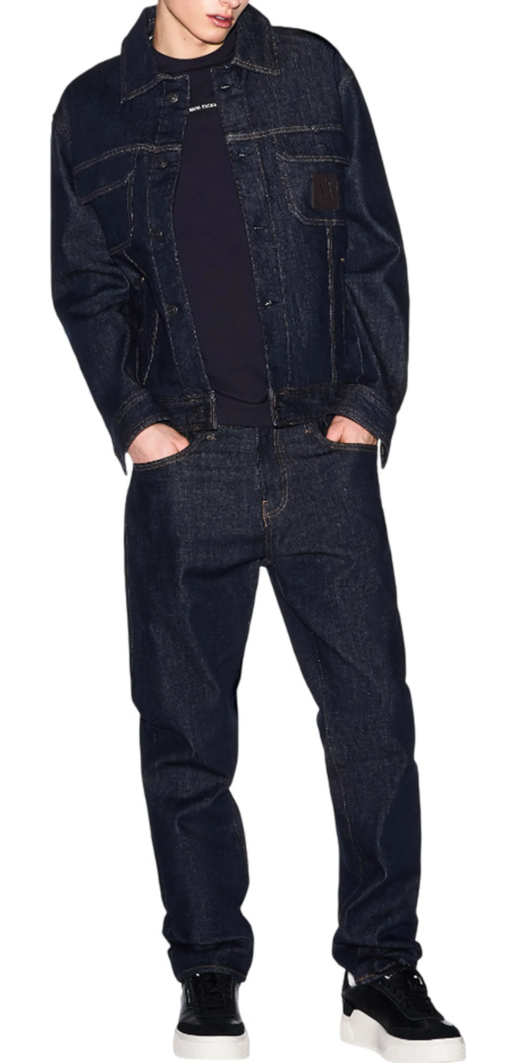 Armani Exchange B'T-Shirt' Blue Xm002471Af10356 179009