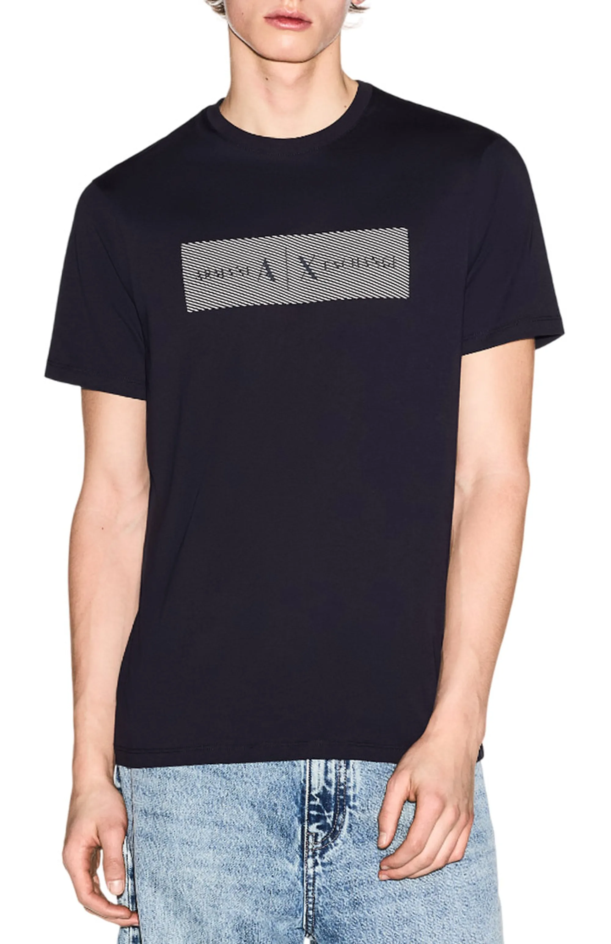 Armani Exchange B'T-Shirt' Blue Xm002472Af10356 179153