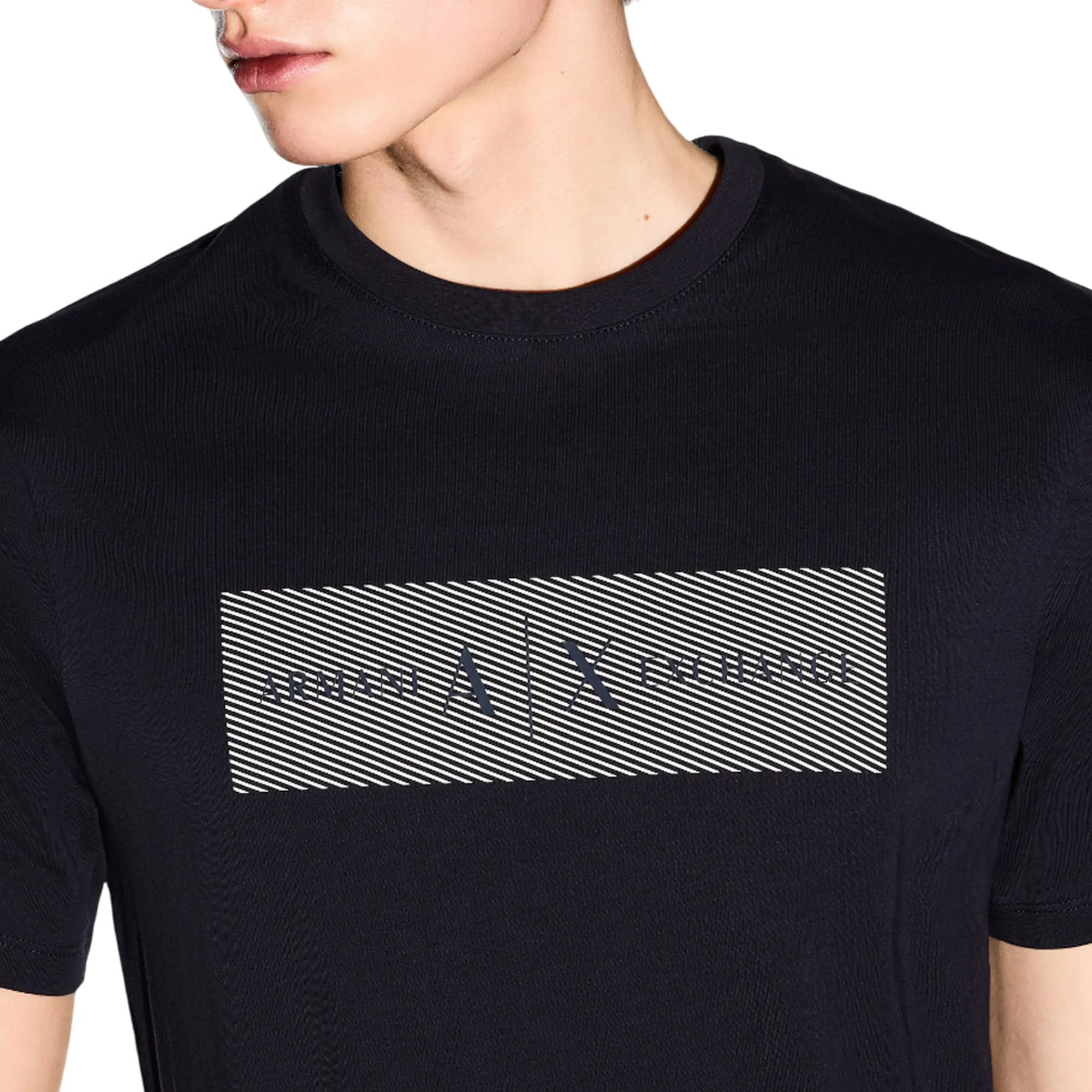 Armani Exchange B'T-Shirt' Blue Xm002472Af10356 179158