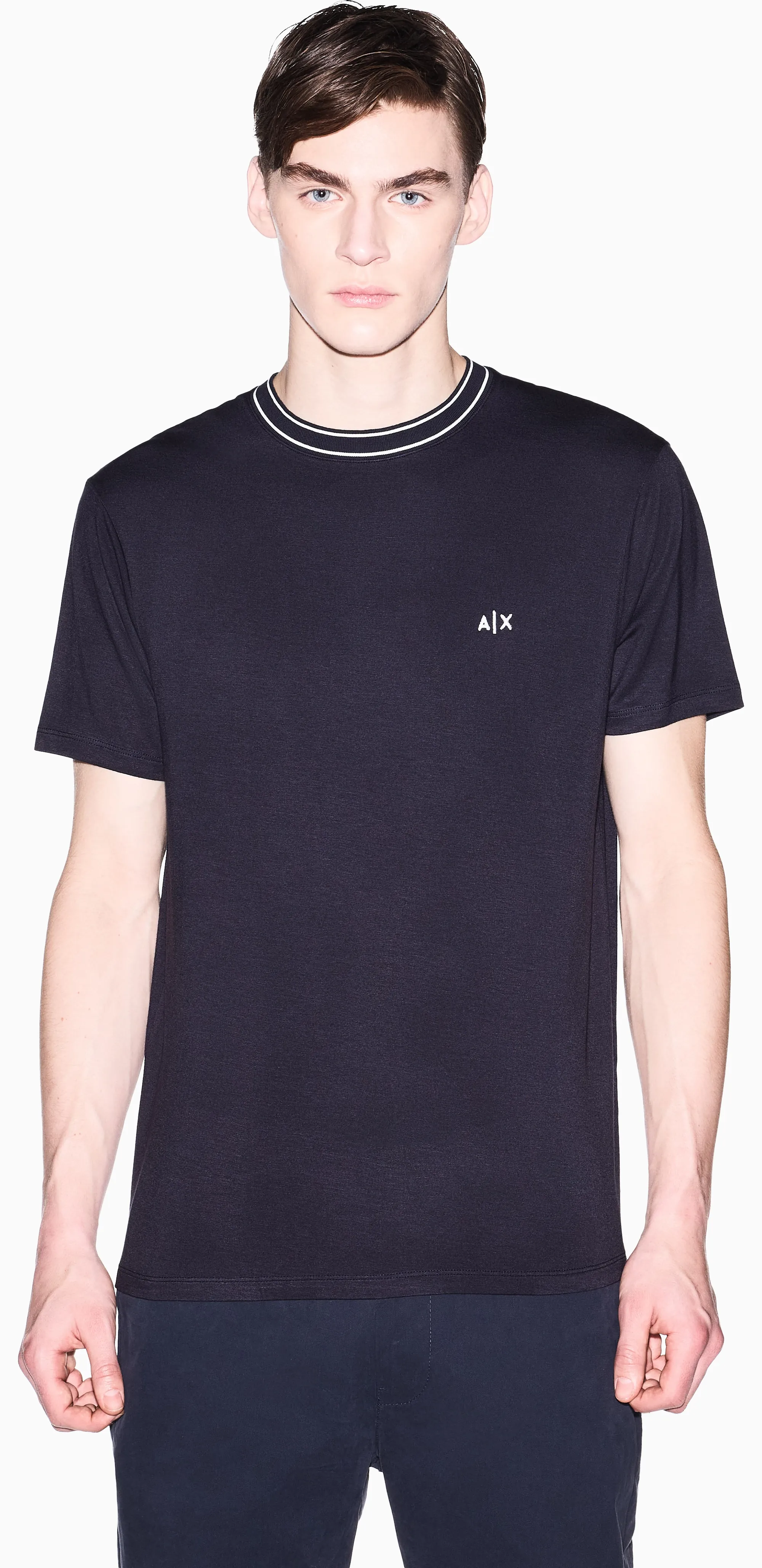 Armani Exchange T-Shirt Blu Xm002484Af21936 175016
