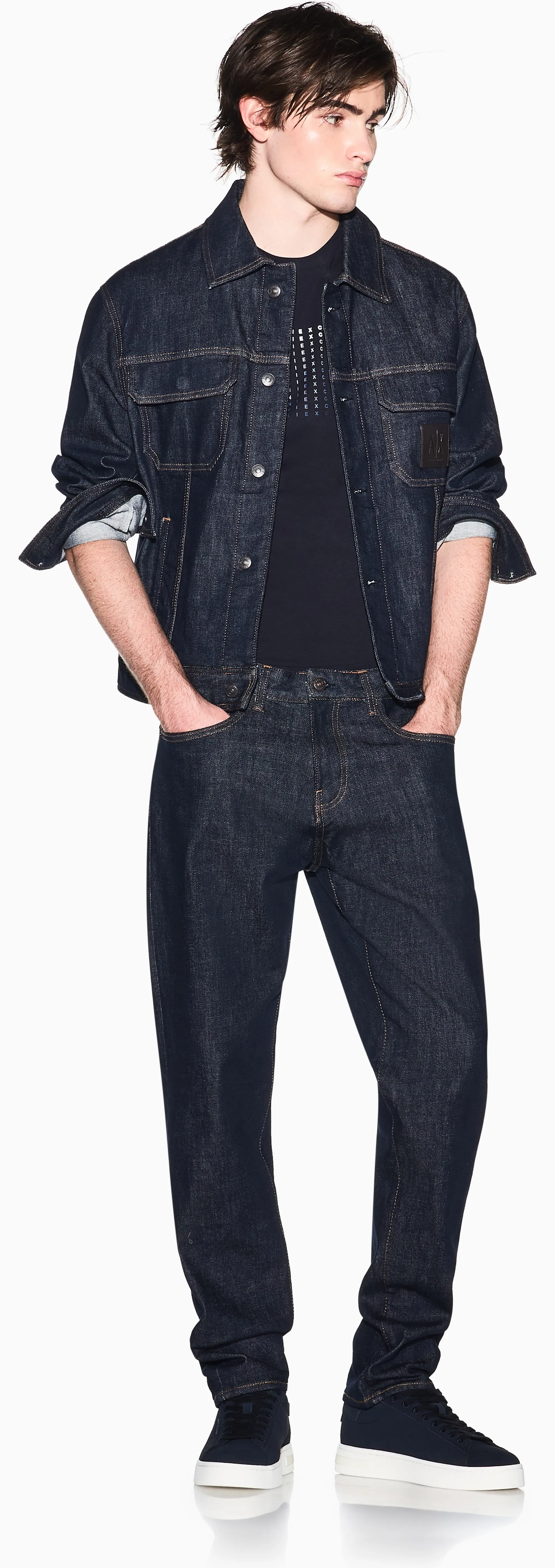 Armani Exchange T-Shirt Blu Xm002519Af10334 175056