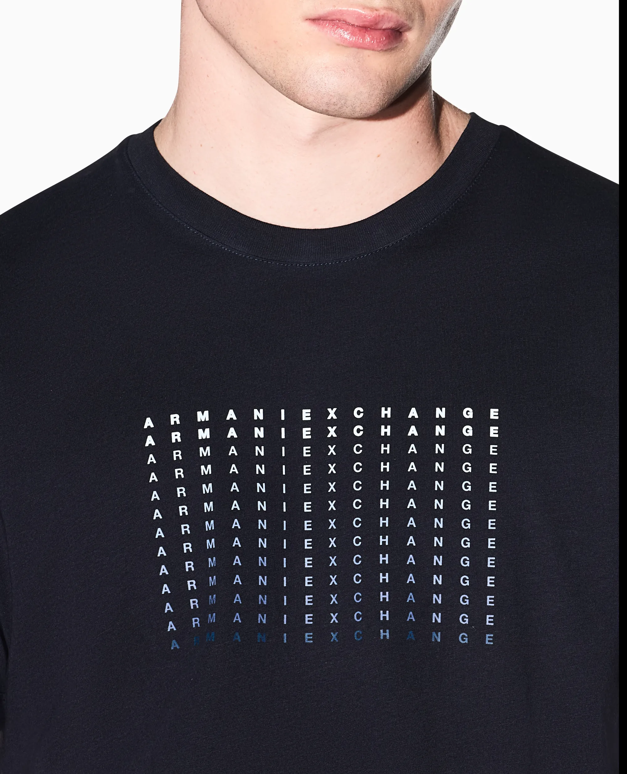 Armani Exchange T-Shirt Blu Xm002519Af10334 175059