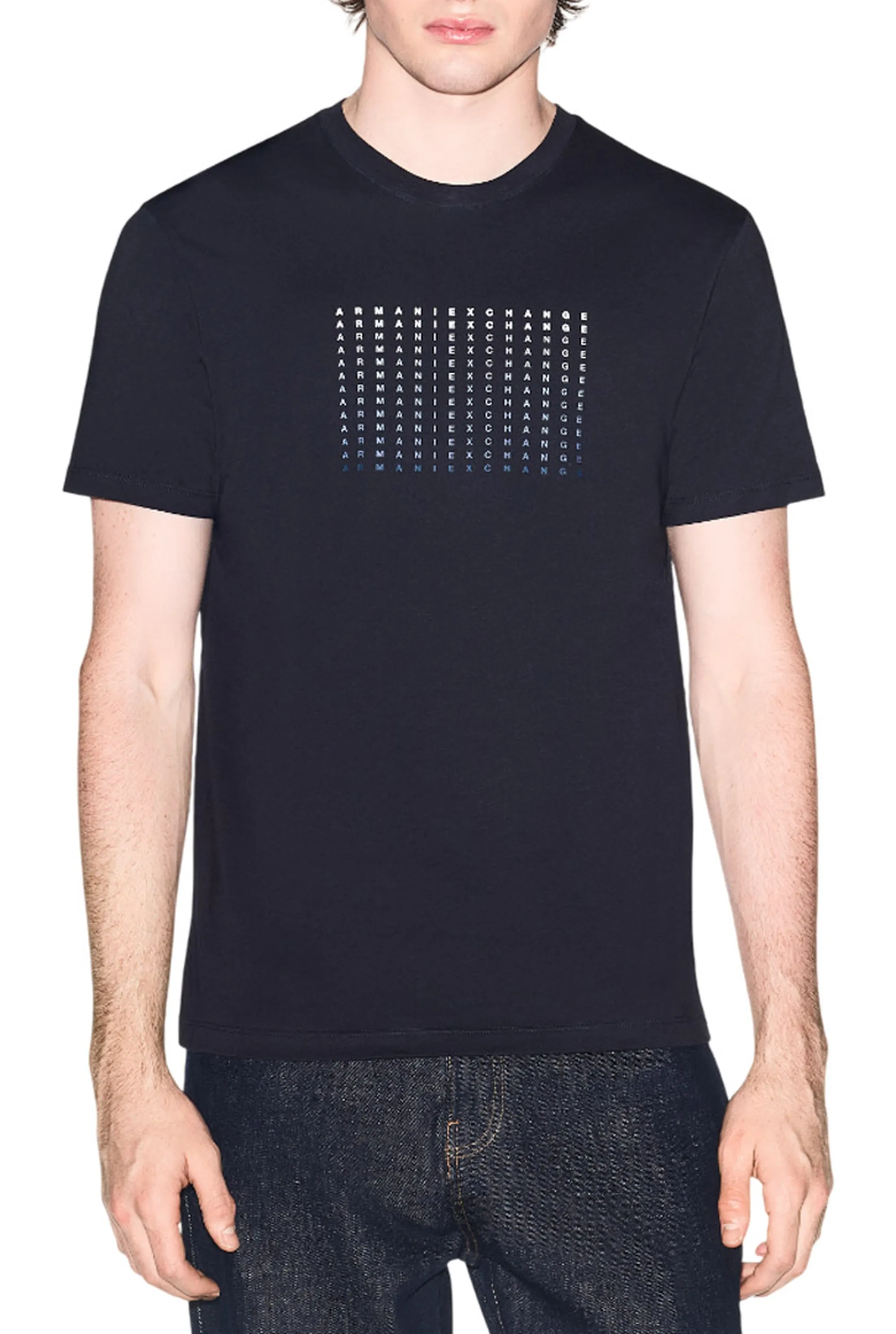 Armani Exchange B'T-Shirt' Blue Xm002519Af10334 179194