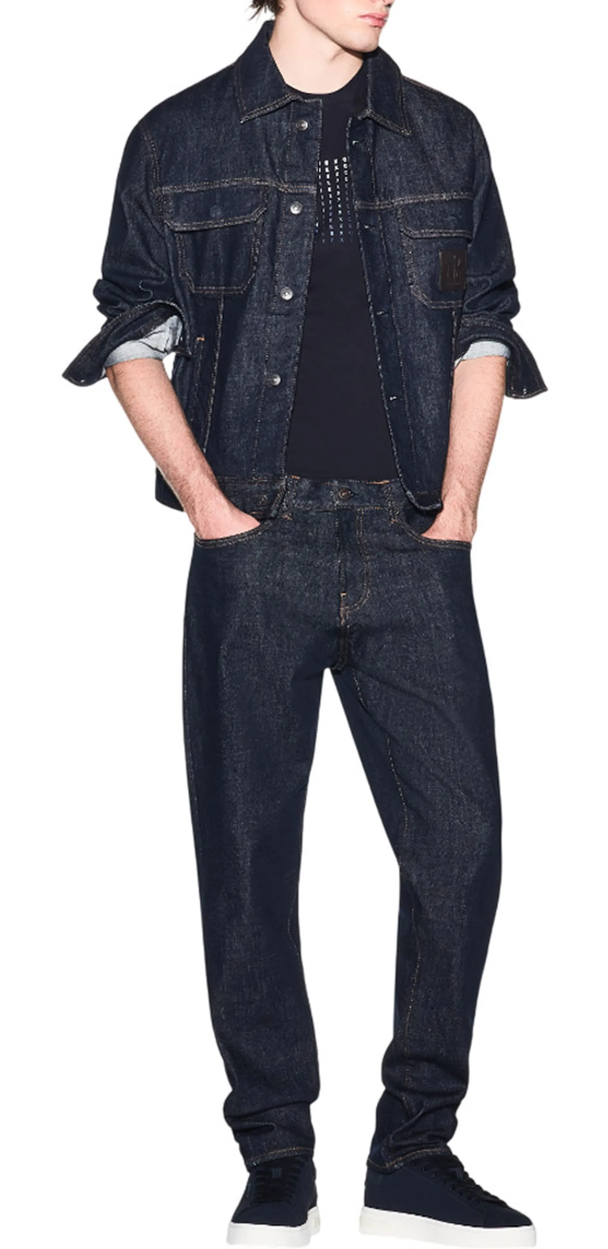 Armani Exchange B'T-Shirt' Blue Xm002519Af10334 179196