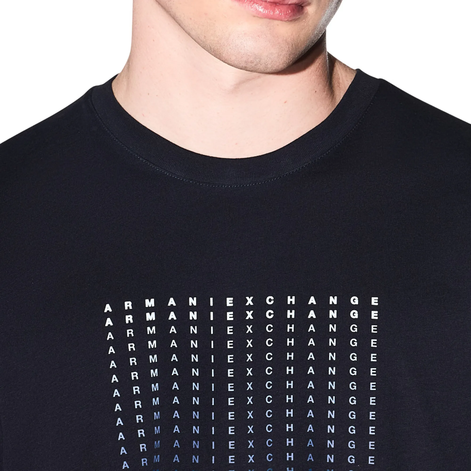 Armani Exchange B'T-Shirt' Blue Xm002519Af10334 179197