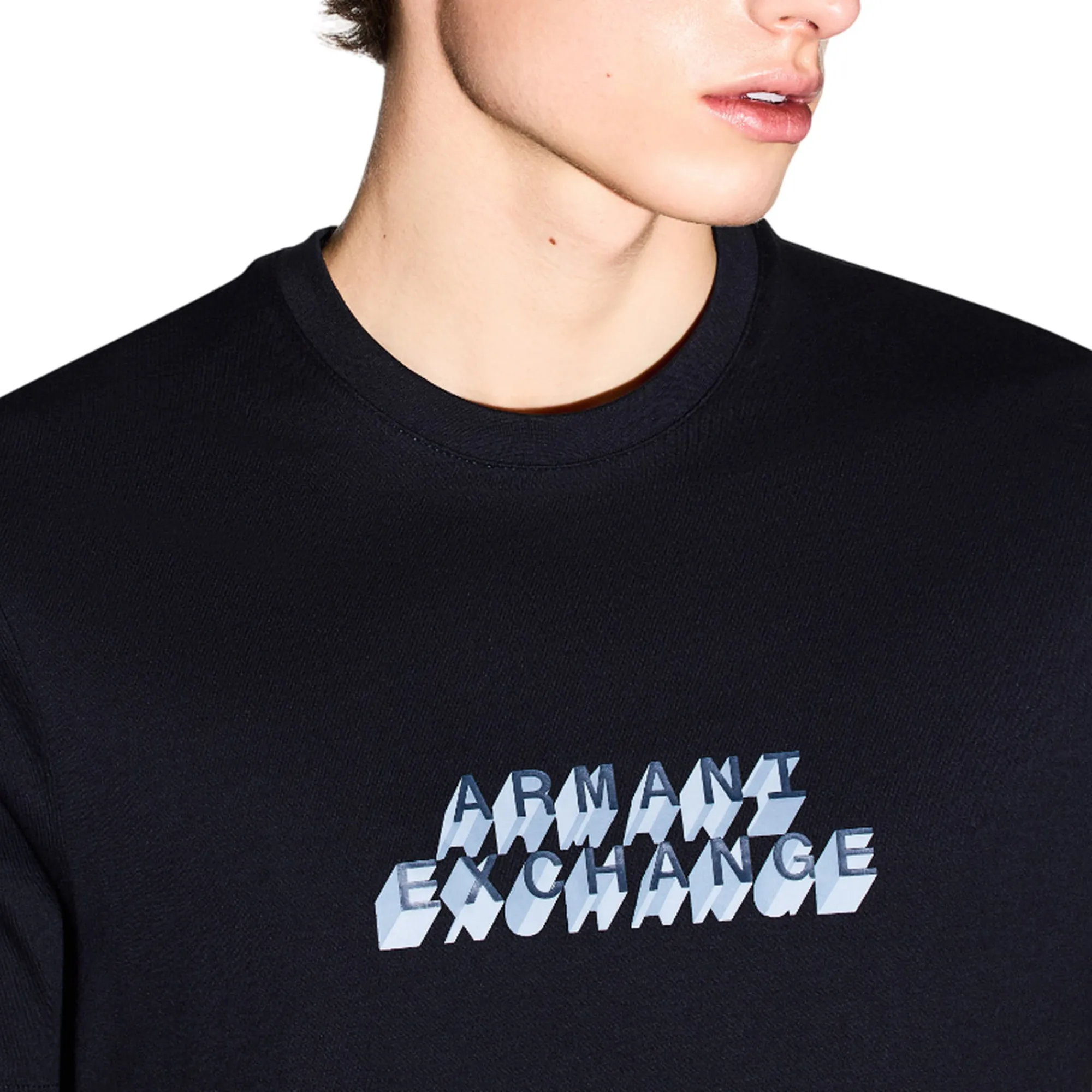 Armani Exchange B'T-Shirt' Blue Xm002779Af10358 179212