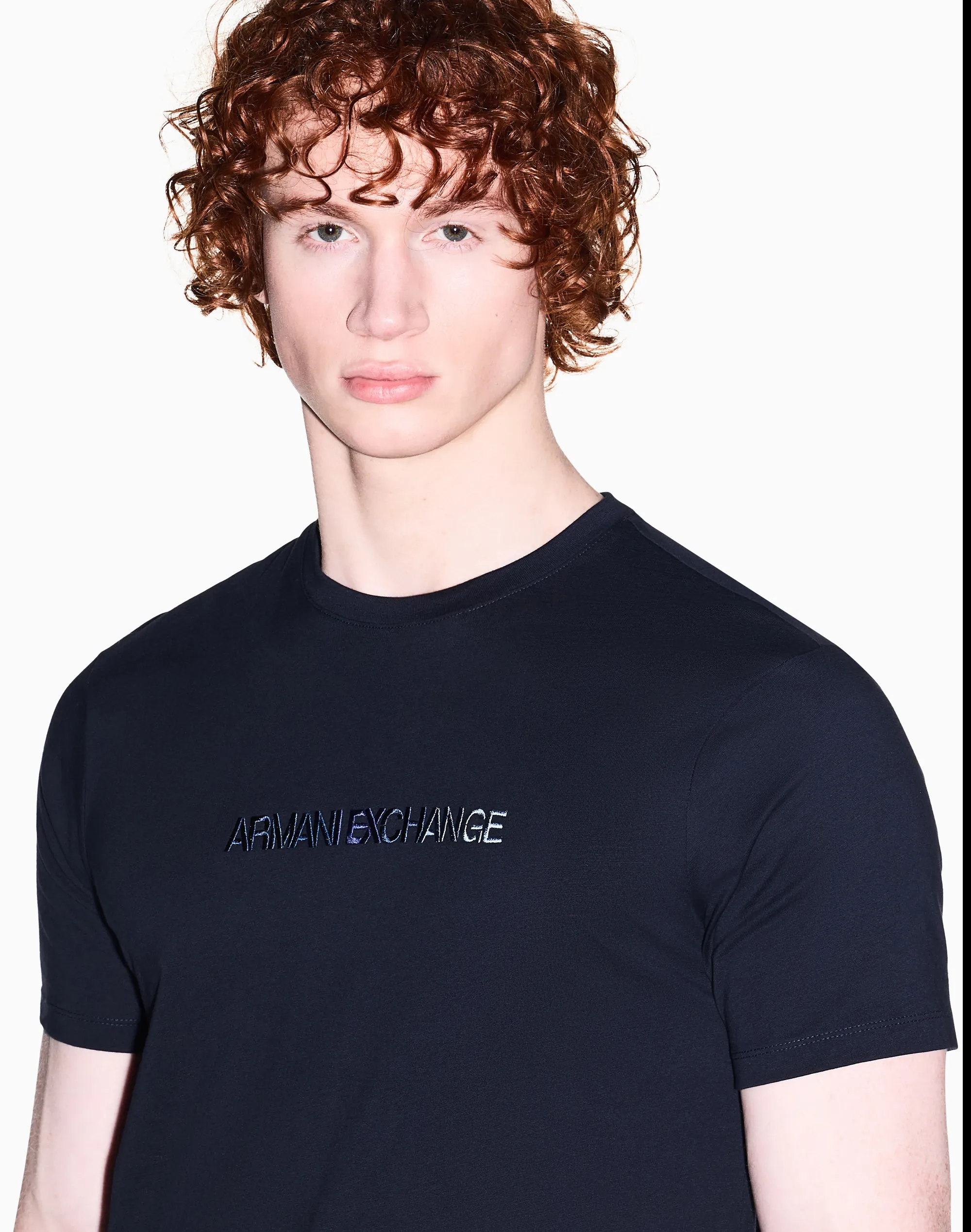 Armani Exchange T-Shirt Blu Xm002785Af10358 175096