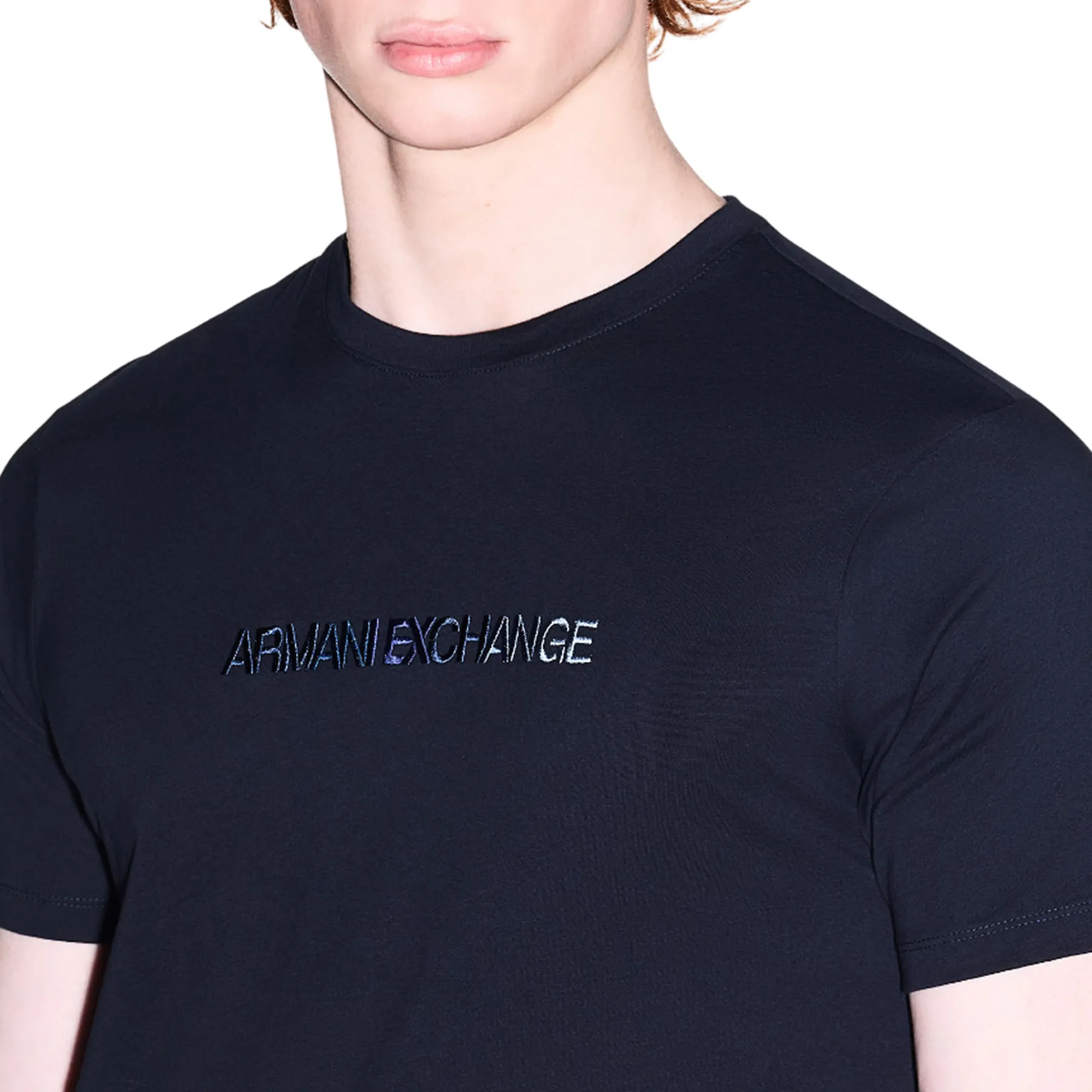 Armani Exchange B'T-Shirt' Blue Xm002785Af10358 179216