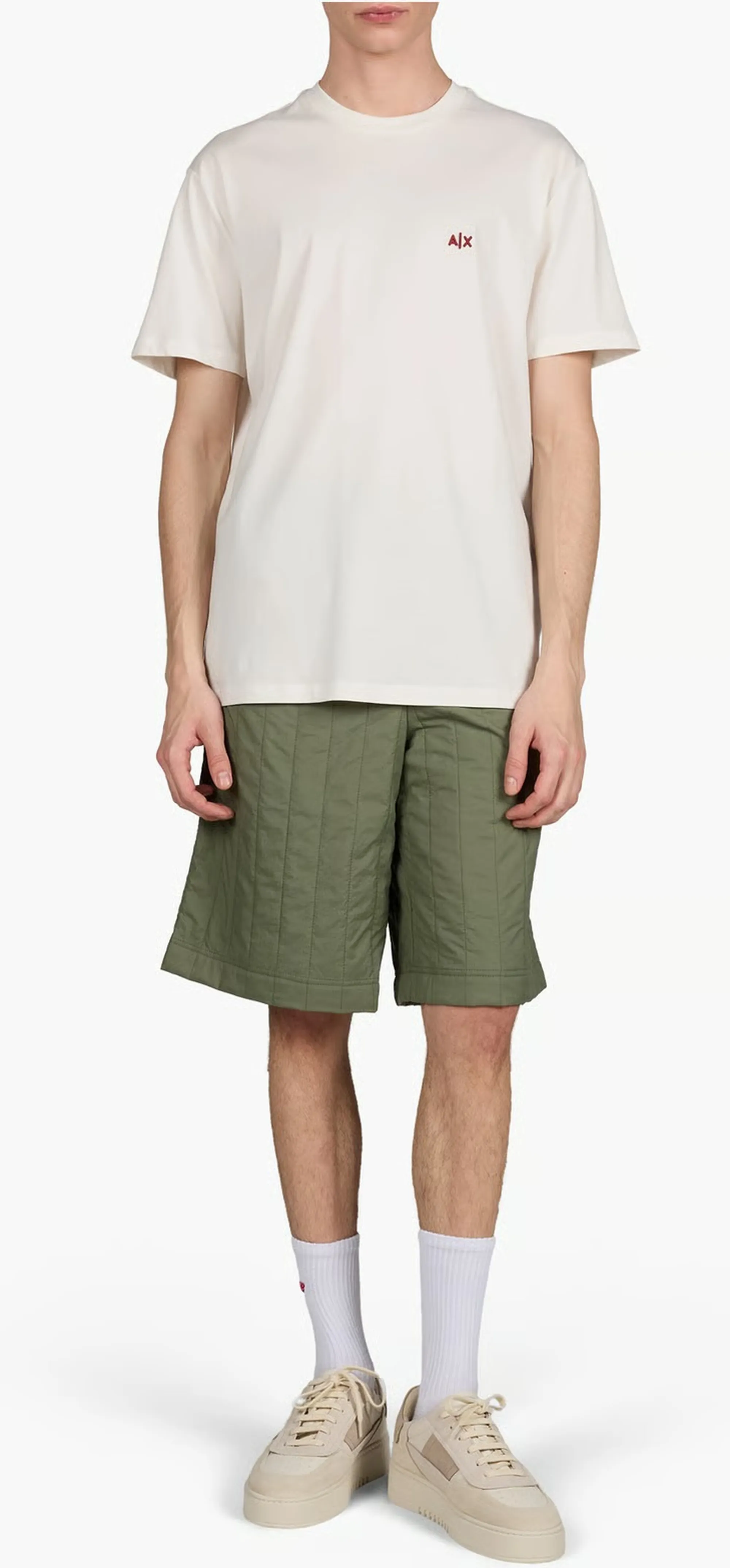 Armani Exchange T-Shirt Crema Xm001568Af10358 174762