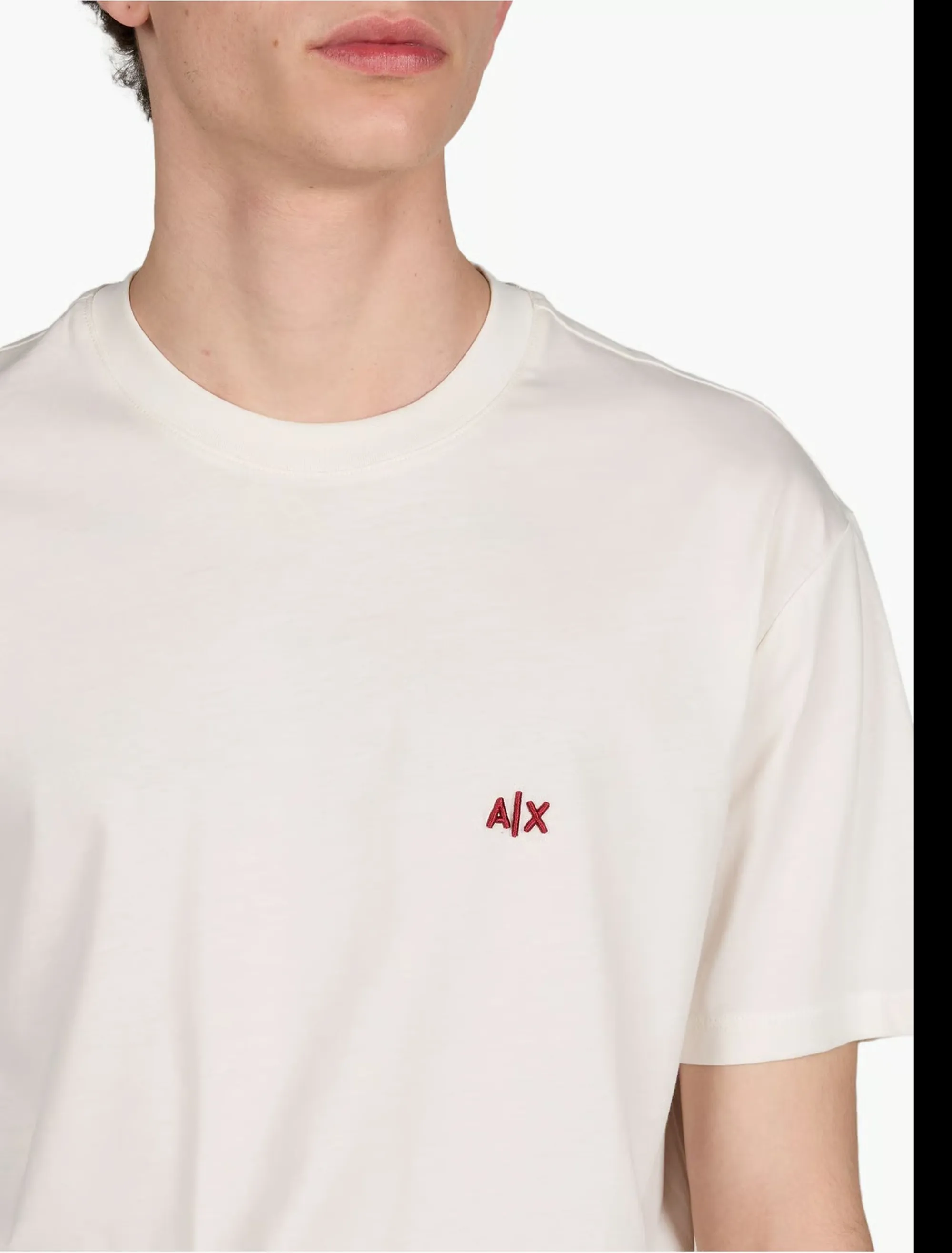 Armani Exchange T-Shirt Crema Xm001568Af10358 174763