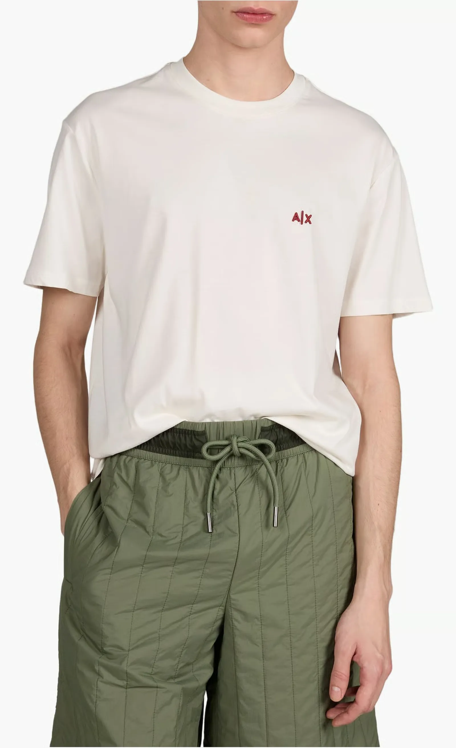 Armani Exchange T-Shirt Crema Xm001568Af10358 174764