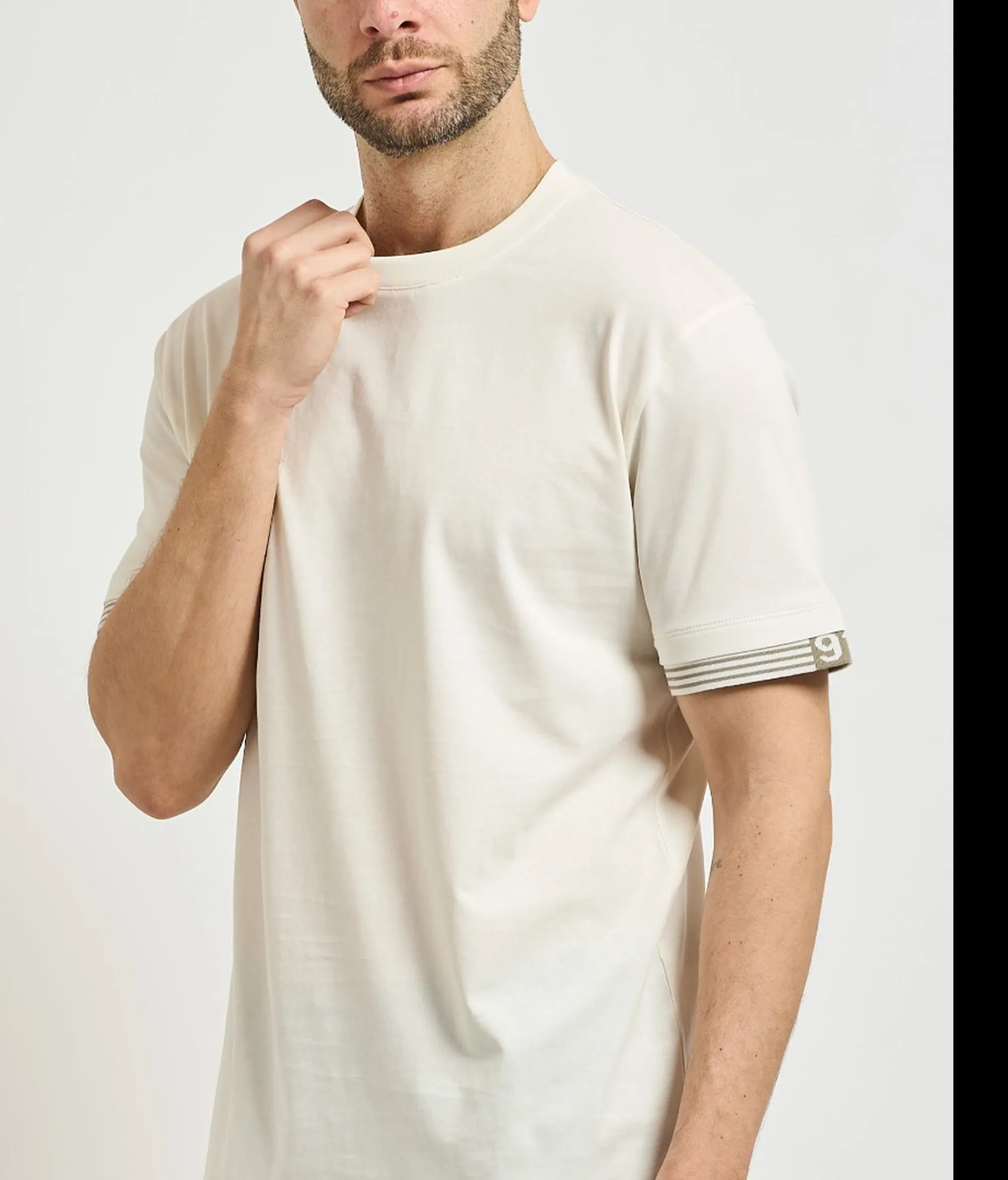 Armani Exchange B'T-Shirt ' Cream Xm002493Af10356 181344