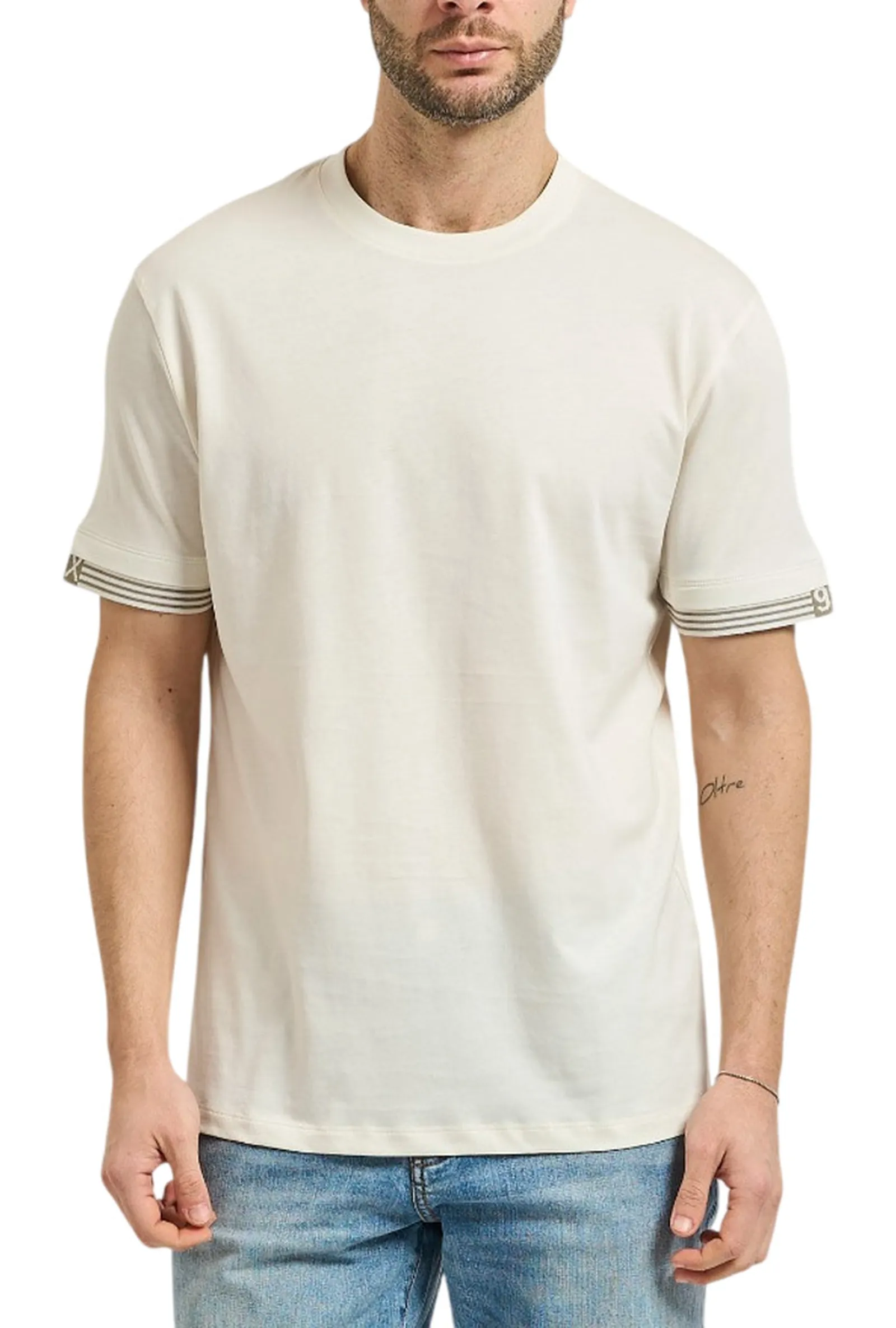 Armani Exchange T-Shirt Crema Xm002493Af10356 181395