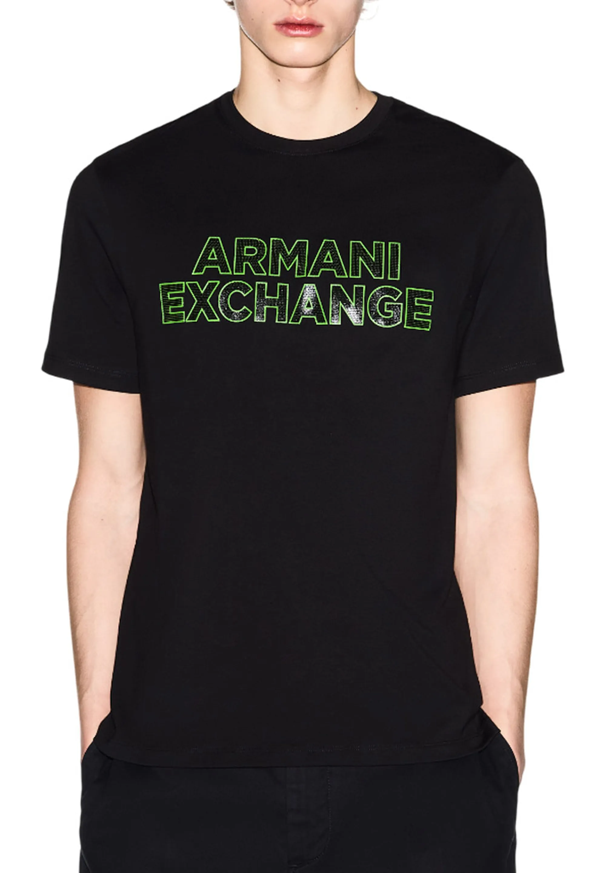 Armani Exchange B'T-Shirt' Black Xm002413Af10361 178769