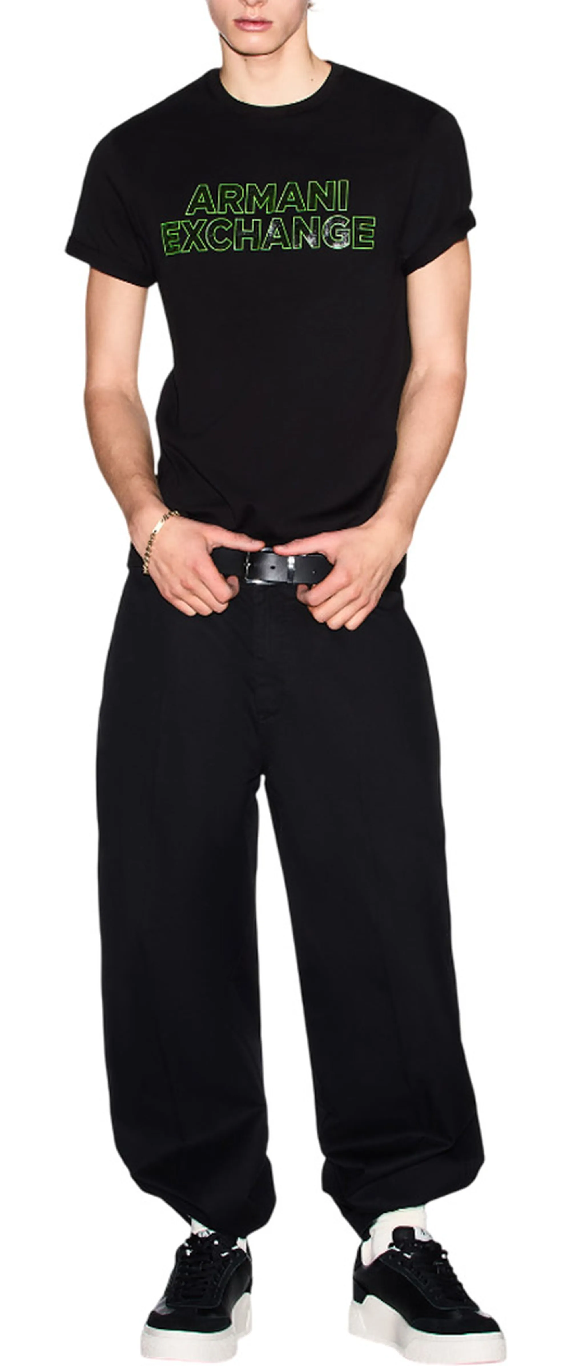 Armani Exchange B'T-Shirt' Black Xm002413Af10361 178771