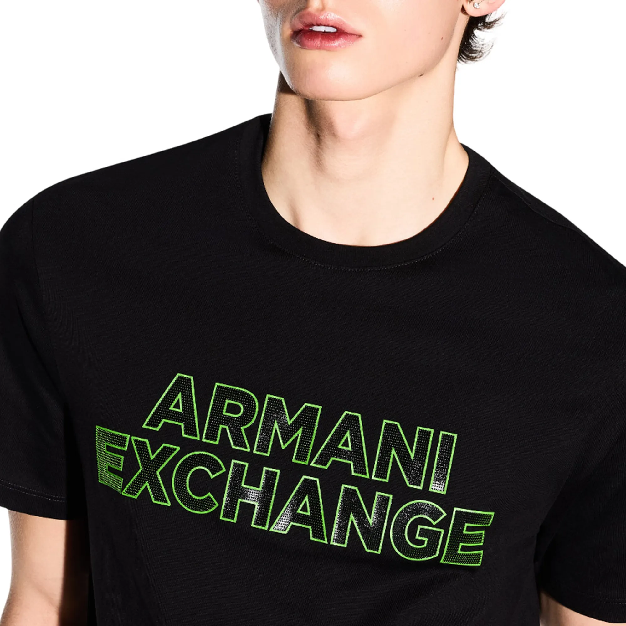 Armani Exchange B'T-Shirt' Black Xm002413Af10361 178772