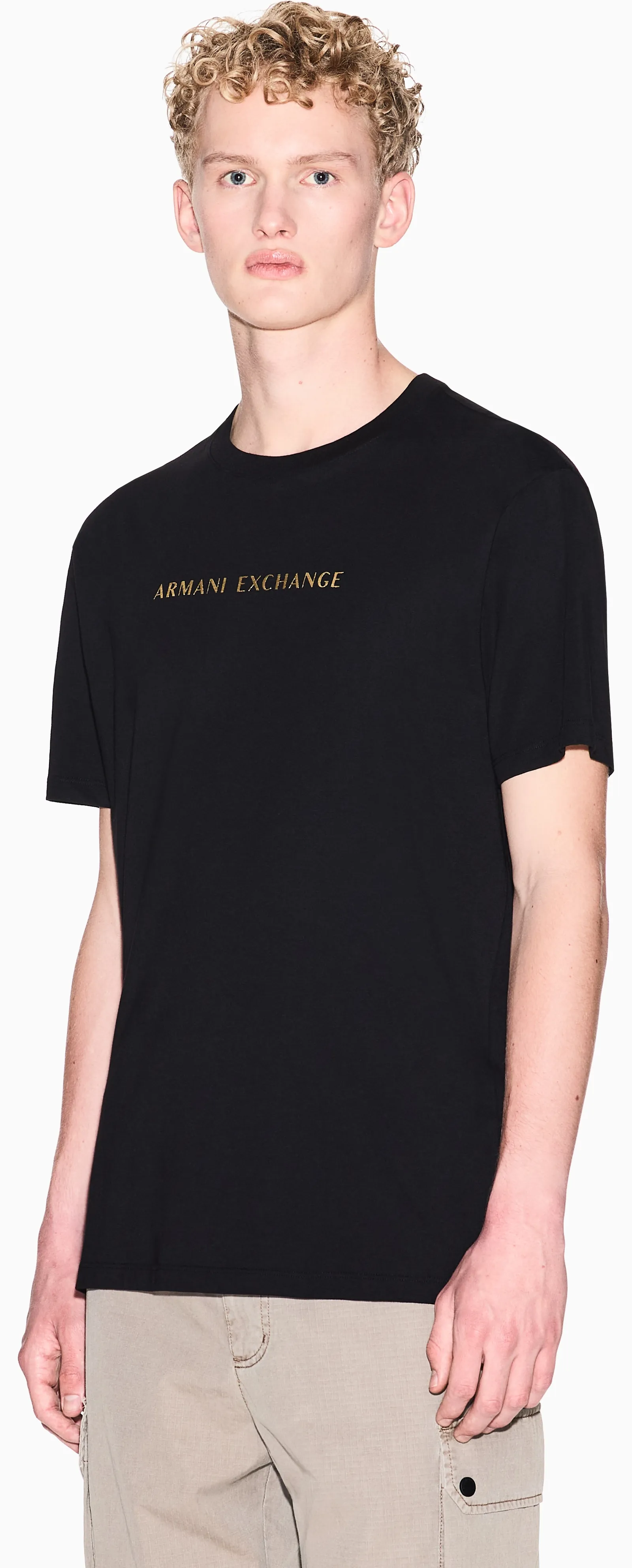 Armani Exchange T-Shirt Nero Xm002827Af12308 175158