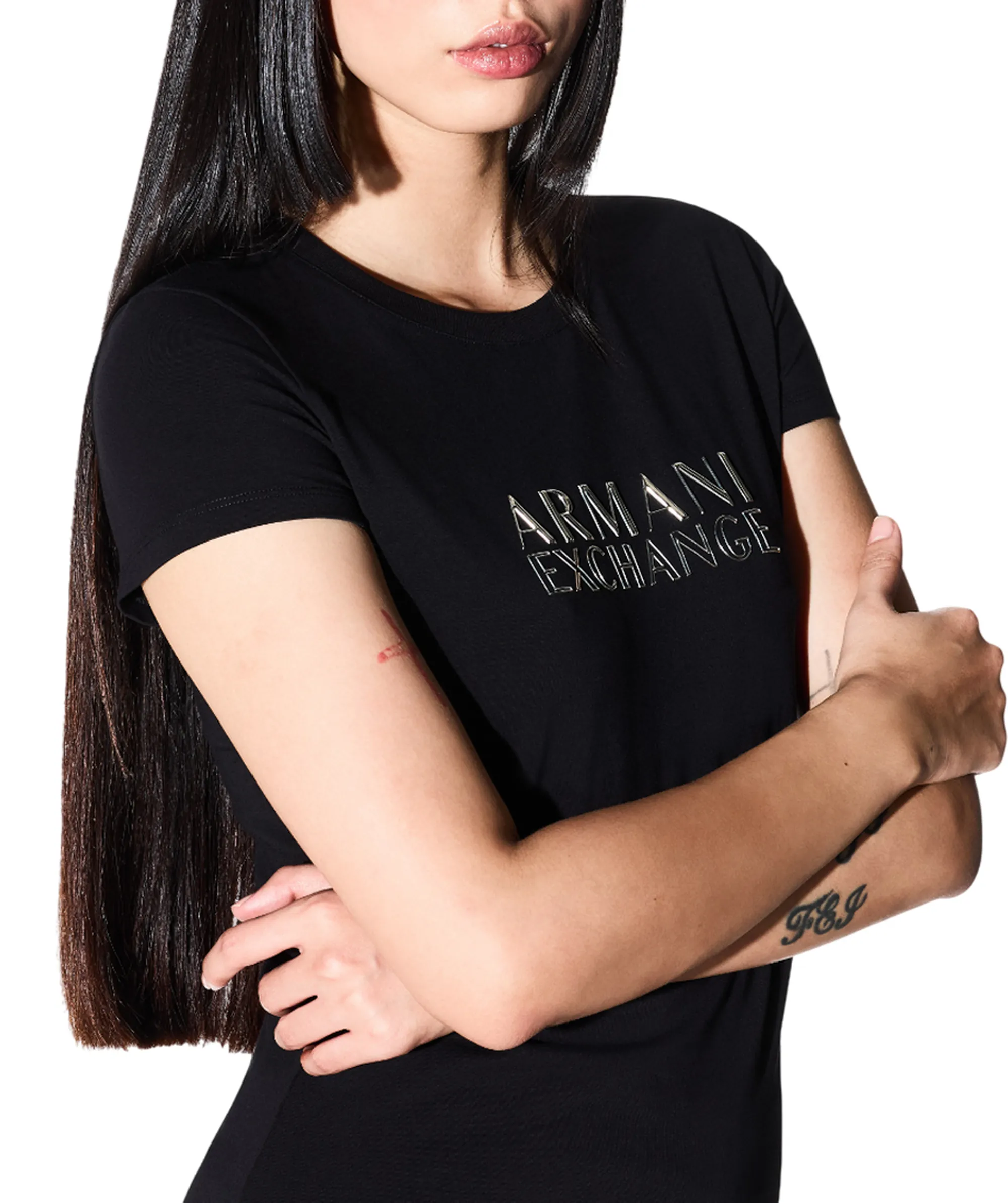 Armani Exchange T-Shirt Nero Xw001837Af16294 175847